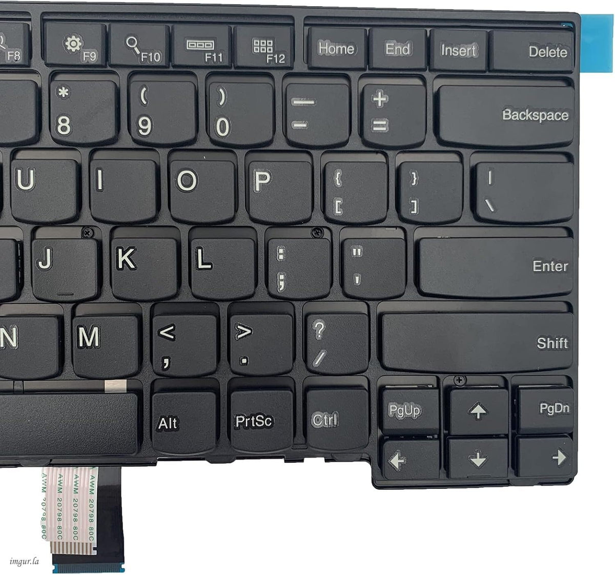 Teclado de Repuesto IBM Lenovo THINKPAD Negro sin Retroiluminación