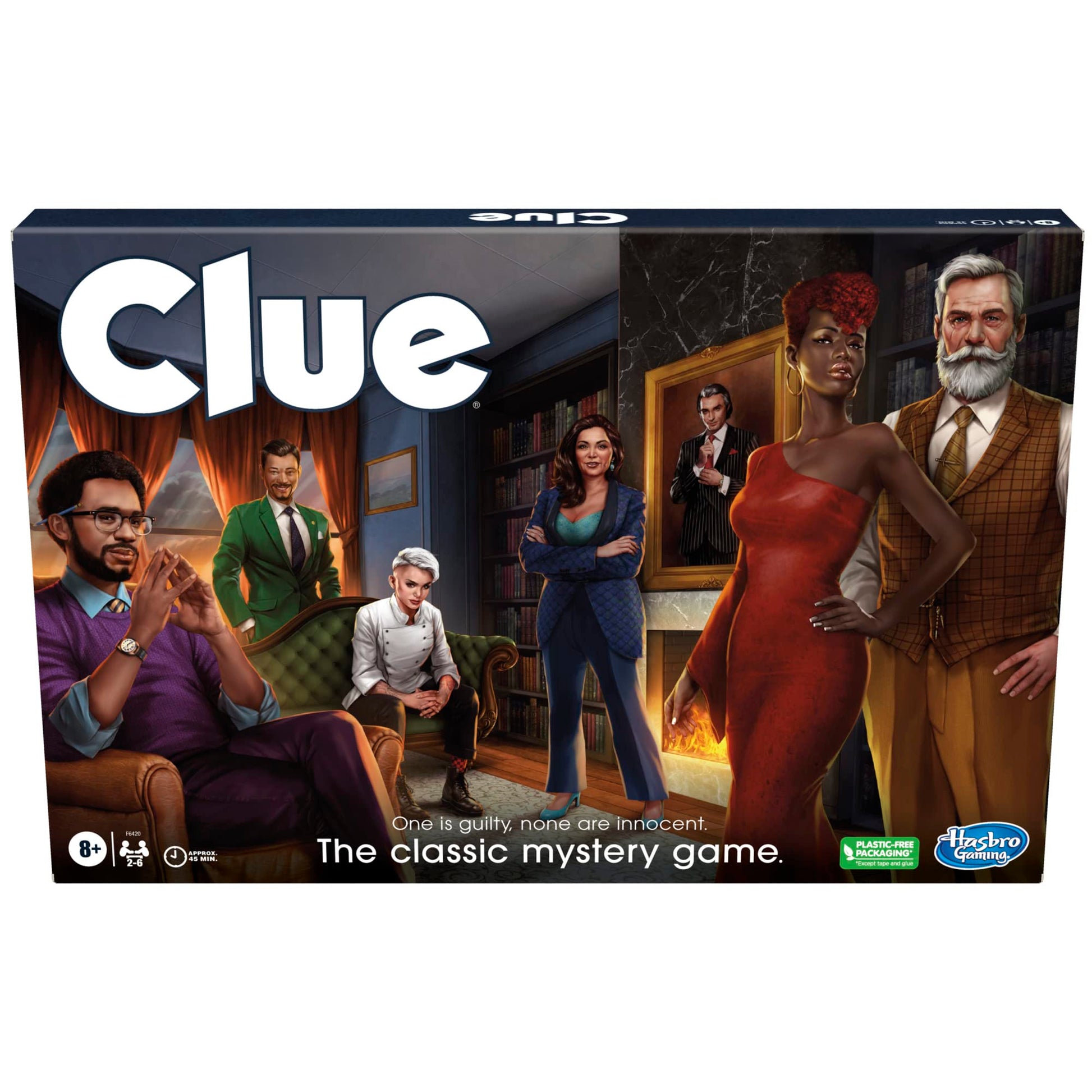 Hasbro Juego de Mesa para Juegos para niños de 8 años en adelante, Juego de Pistas reinventado para 2 a 6 Jugadores, Juegos de Misterio, Juegos de detectives, Juegos Familiares para niños y Adultos