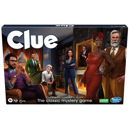 Hasbro Juego de Mesa para Juegos para niños de 8 años en adelante, Juego de Pistas reinventado para 2 a 6 Jugadores, Juegos de Misterio, Juegos de detectives, Juegos Familiares para niños y Adultos