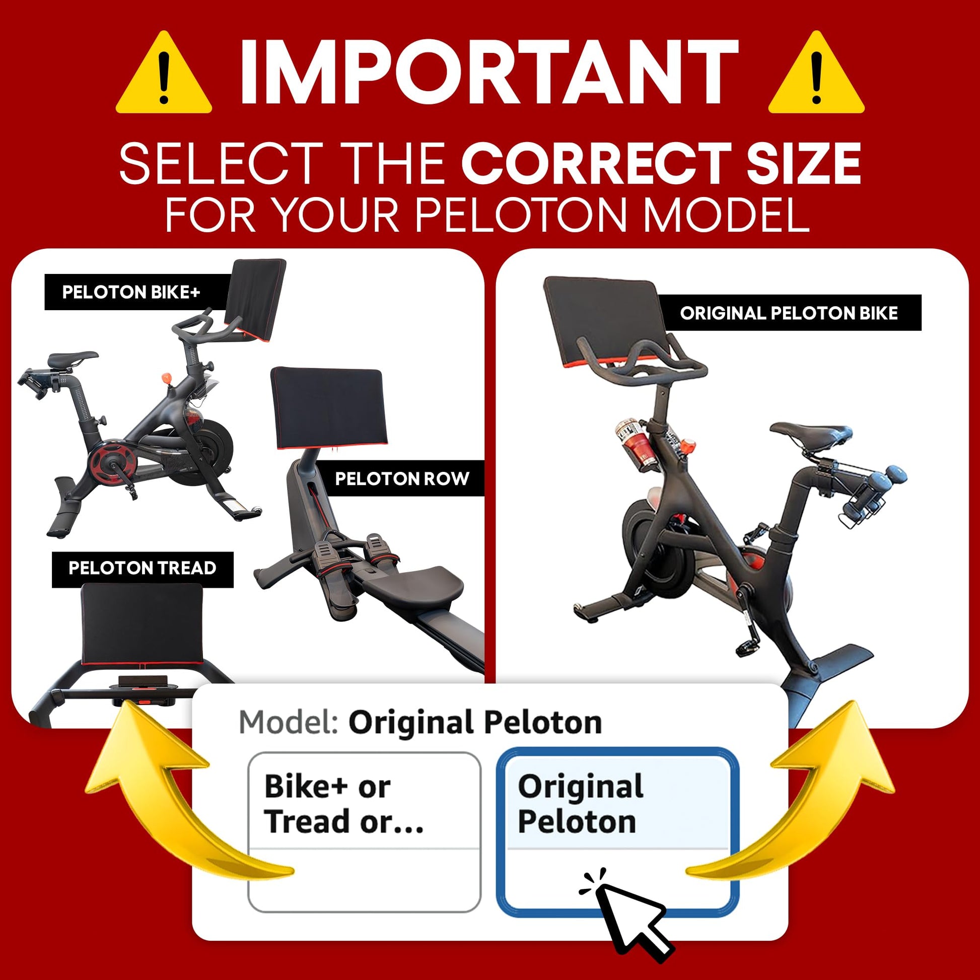 Pantalla Protectora Neoprene Premium Peloton Negro Super Suave para Monitor