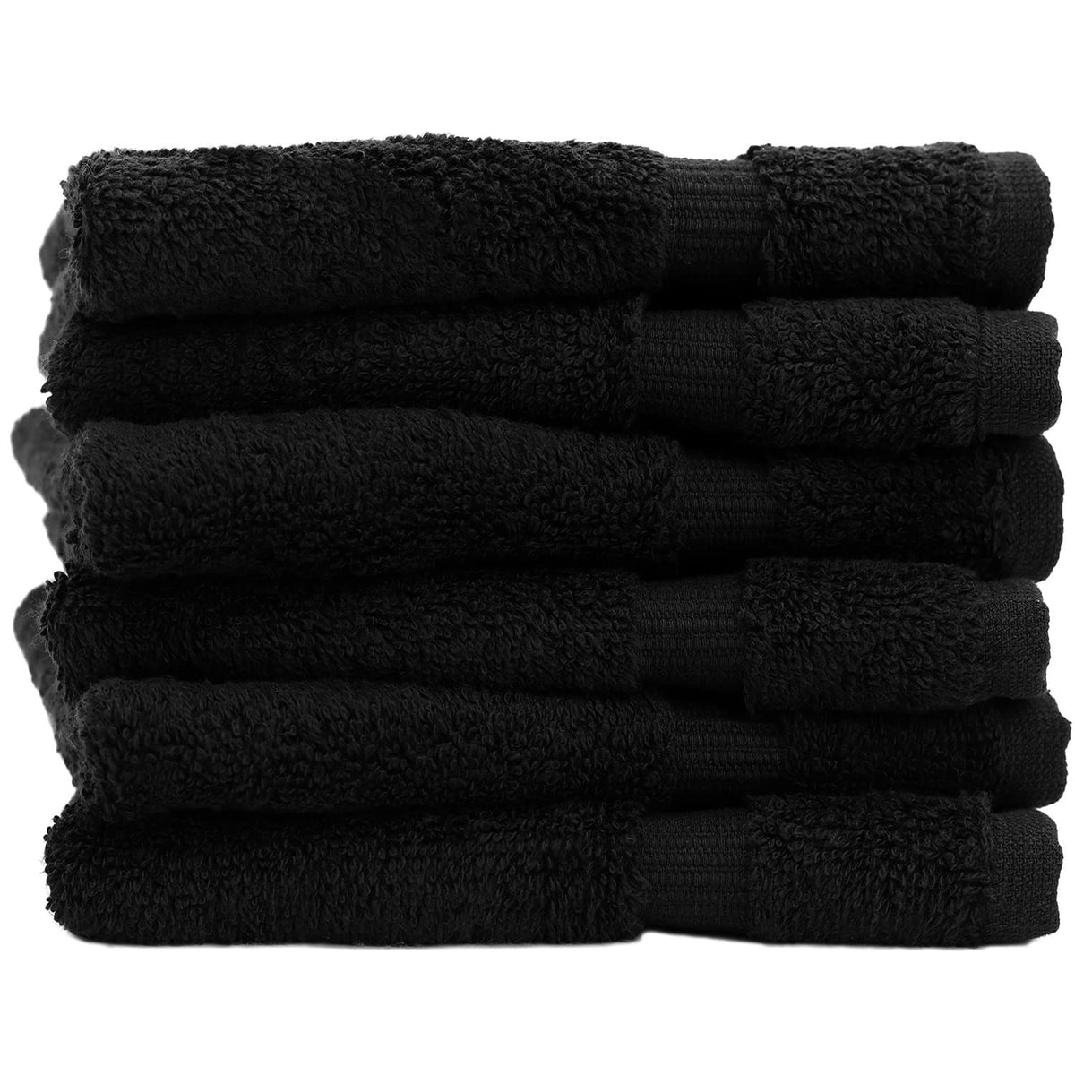 Toallitas Desmaquillantes BC Bare Cotton Negro Algodón Turco Juego de 6