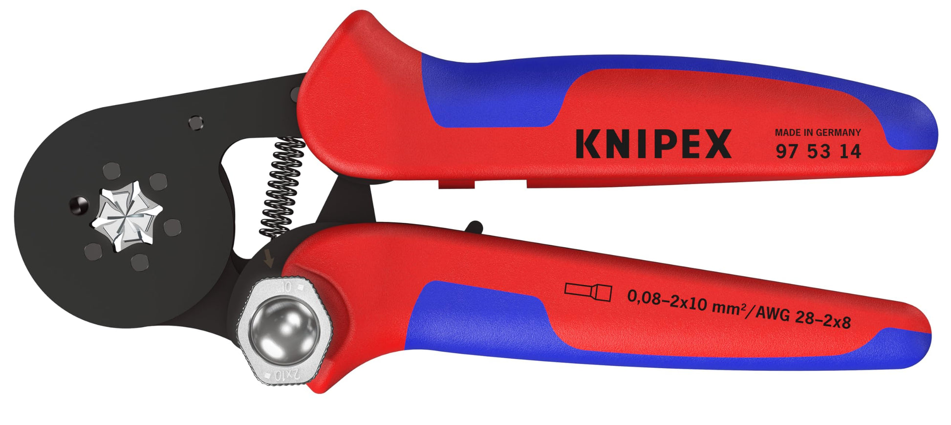 KNIPEX - 97 53 14 Herramientas - Alicates de crimpado, autoajustables (975314)
