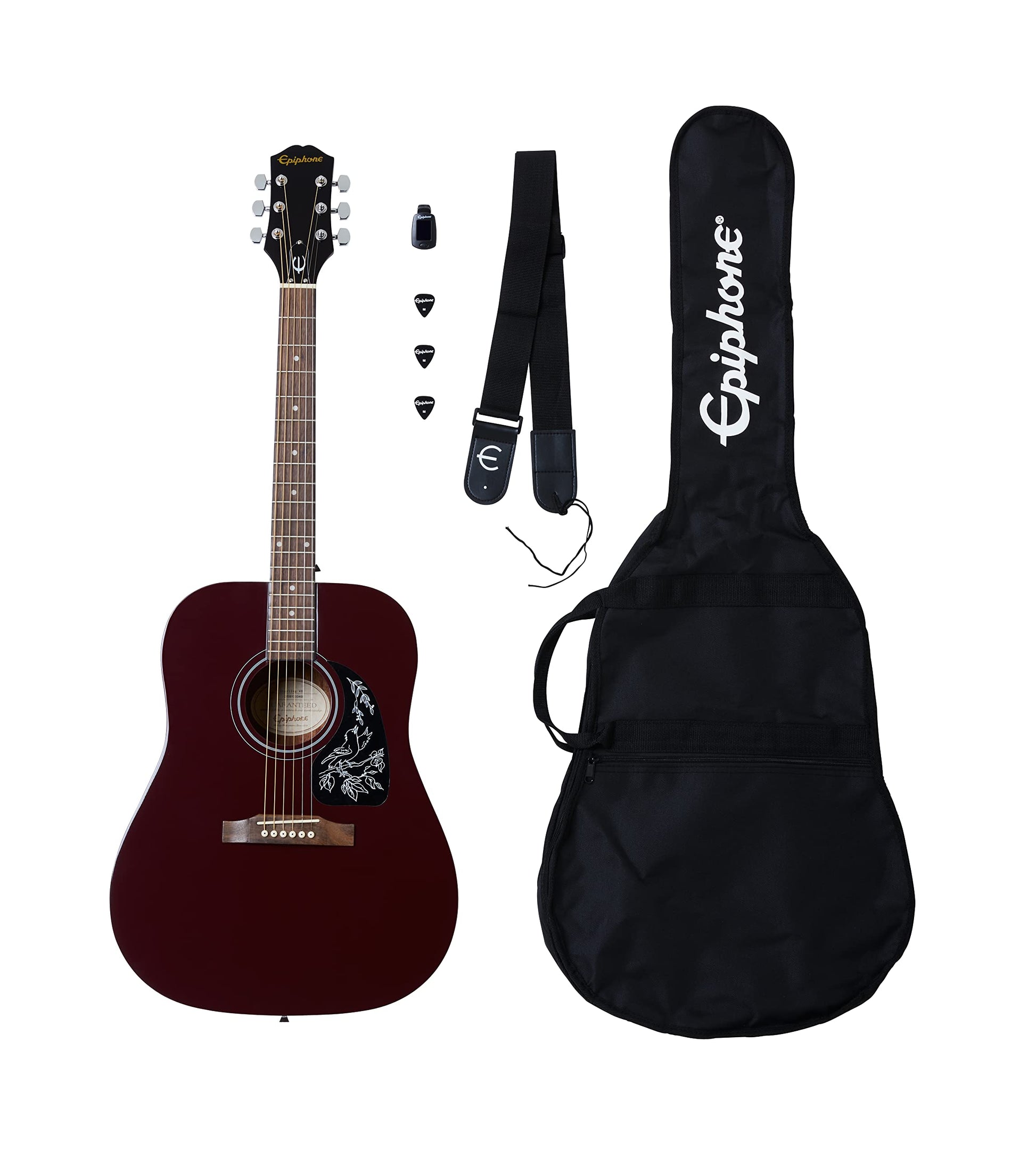 Guitarra Epiphone Starling Player Pack con accesorios - Wine Red