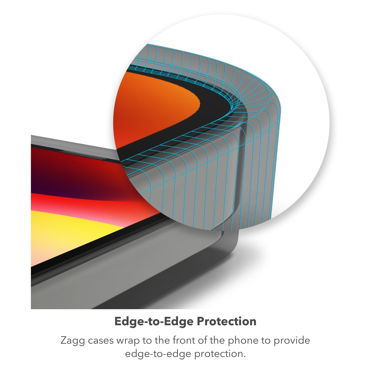 ZAGG Crystal Palace Snap - Funda Transparente para iPhone 15 Pro MAX, protección contra caídas (4 m), grafeno Duradero, antiamarillamiento y Resistente a los arañazos MagSafe