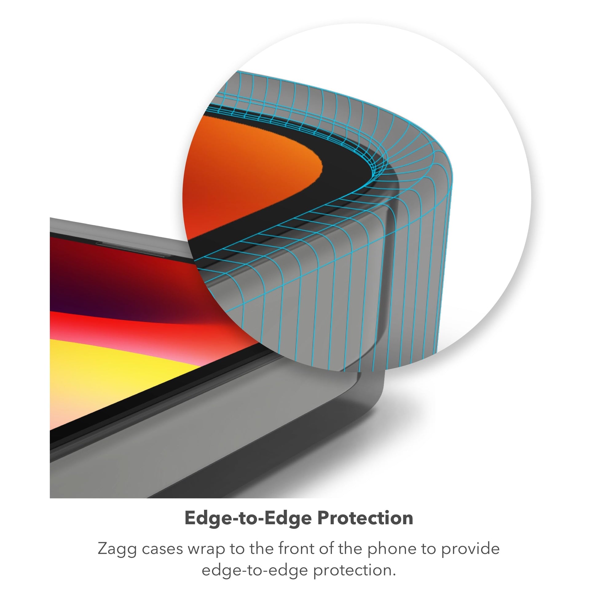 ZAGG Crystal Palace Snap - Funda Transparente para iPhone 15 Pro MAX, protección contra caídas (4 m), grafeno Duradero, antiamarillamiento y Resistente a los arañazos MagSafe