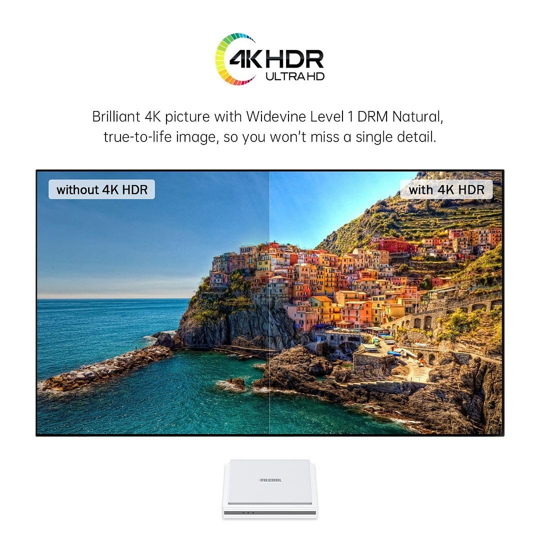 KM2 Plus Deluxe ATV Box Android 11 TV Box Amlogic S905X4 4GB DDR4 32GB 2.4G/ 5G WiFi6 1000M-LAN BT5.0 Soporte AV1 VP9 H.265 HEVC 4K HDR Box