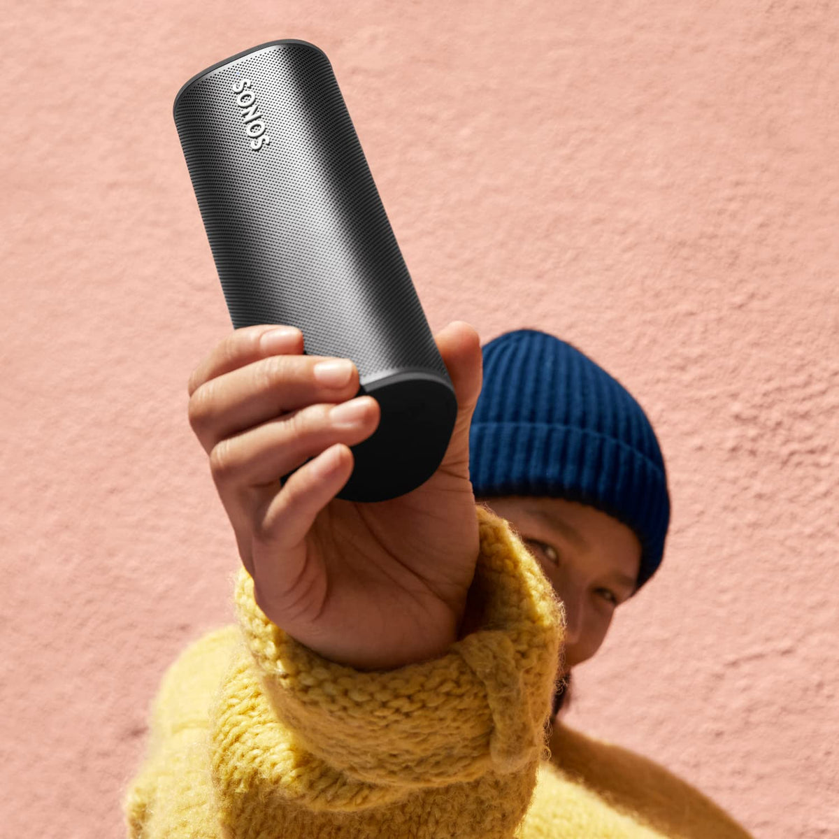 Altavoces Sonos Roam Negro Conectividad Wifi Bluetooth Paquete De 2 Inalámbricos Portátiles