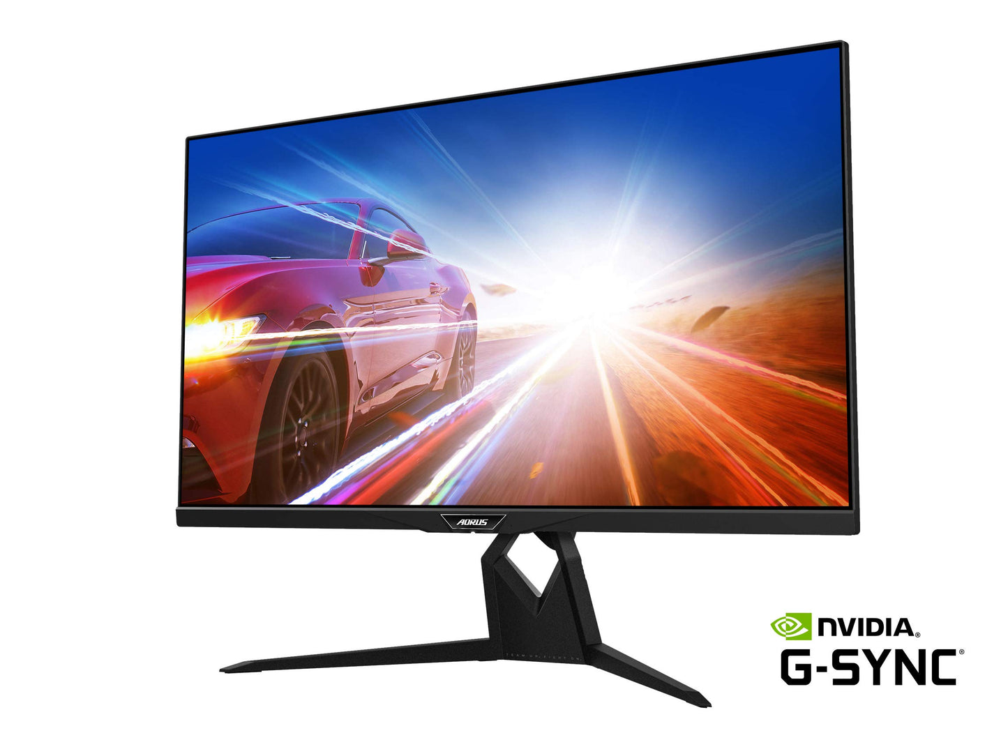 AORUS FI32Q 32" 165Hz 1440p HBR3, NVIDIA G-SYNC Compatible, Exclusive Built-in ANC, KVM, 2560x1440 Display, 1ms Response Time, HDR, 94% DCI-P3, 1x DisplayPort 1.4, 2x HDMI 2.0, 2x USB 3.0, 1x USB C