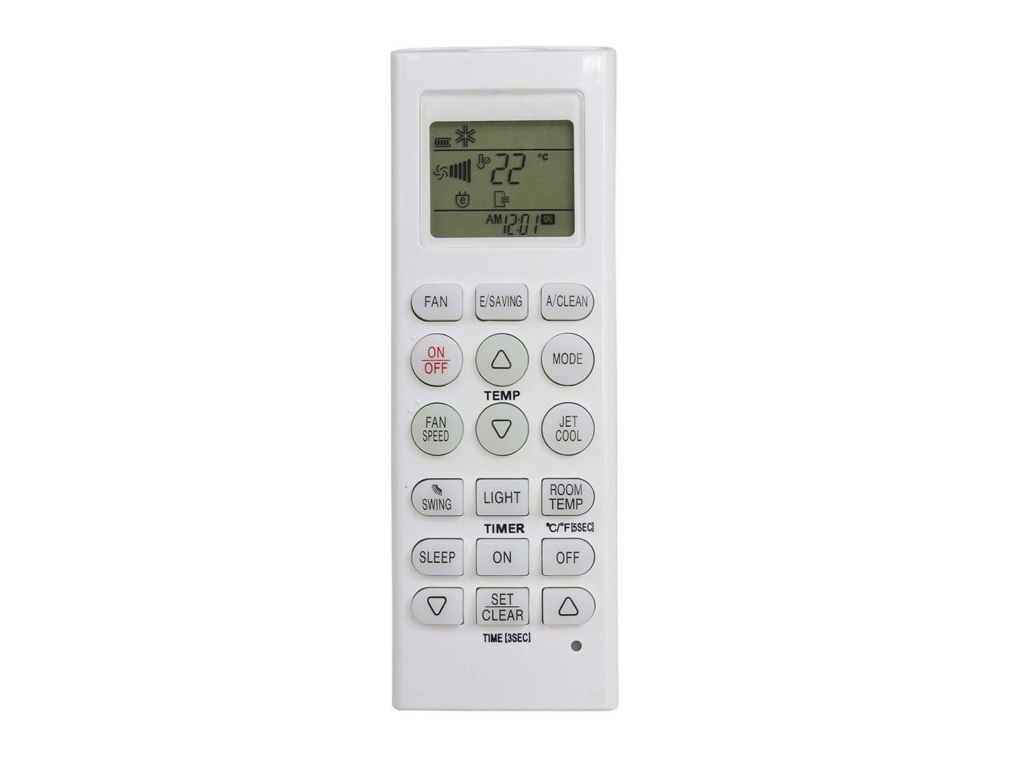 Control Remoto Compatible con LG Mini Split Aire Acondicionado Akb73456109
