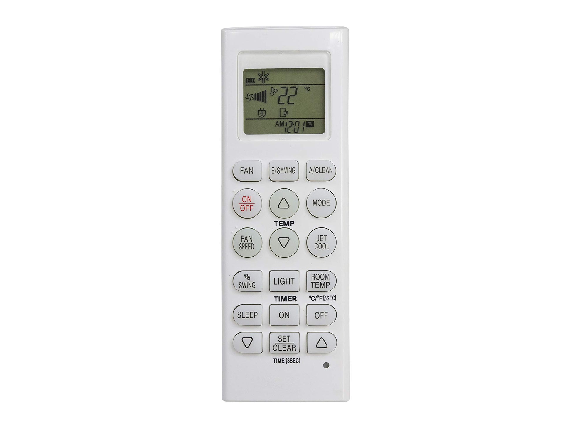 Control Remoto Compatible con LG Mini Split Aire Acondicionado Akb73456109