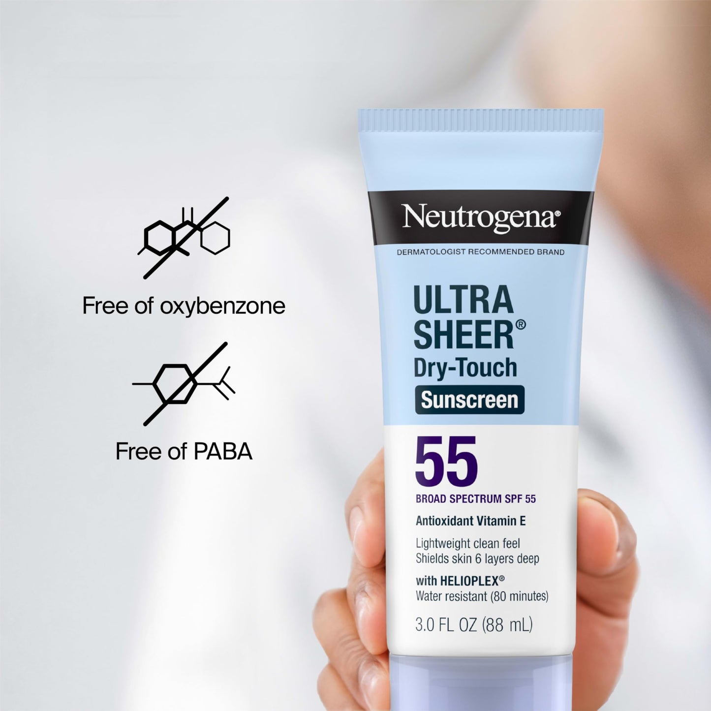 Bloqueador Neutrogena Ultra Sheer FPS 50+ 88ml