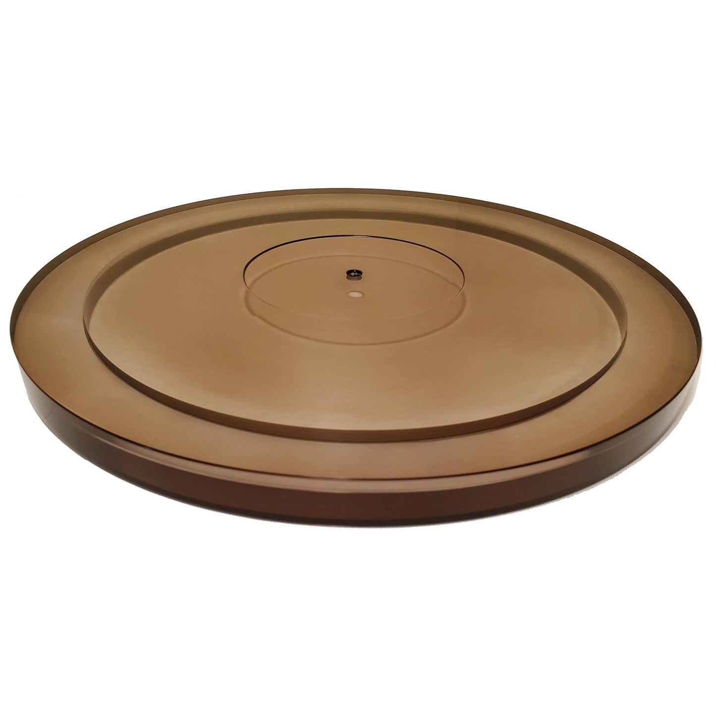 SupremeTech Actualización de plato acrílico para Pro-Ject Debut/T1/1Xpression, Music salón MMF-2.1/2.2/2.3/3.3/5.1/5.1se/5.3/5.3se, Angels Horn, y Crosley C6 Tocadiscos (Tinted - Dark Grey)