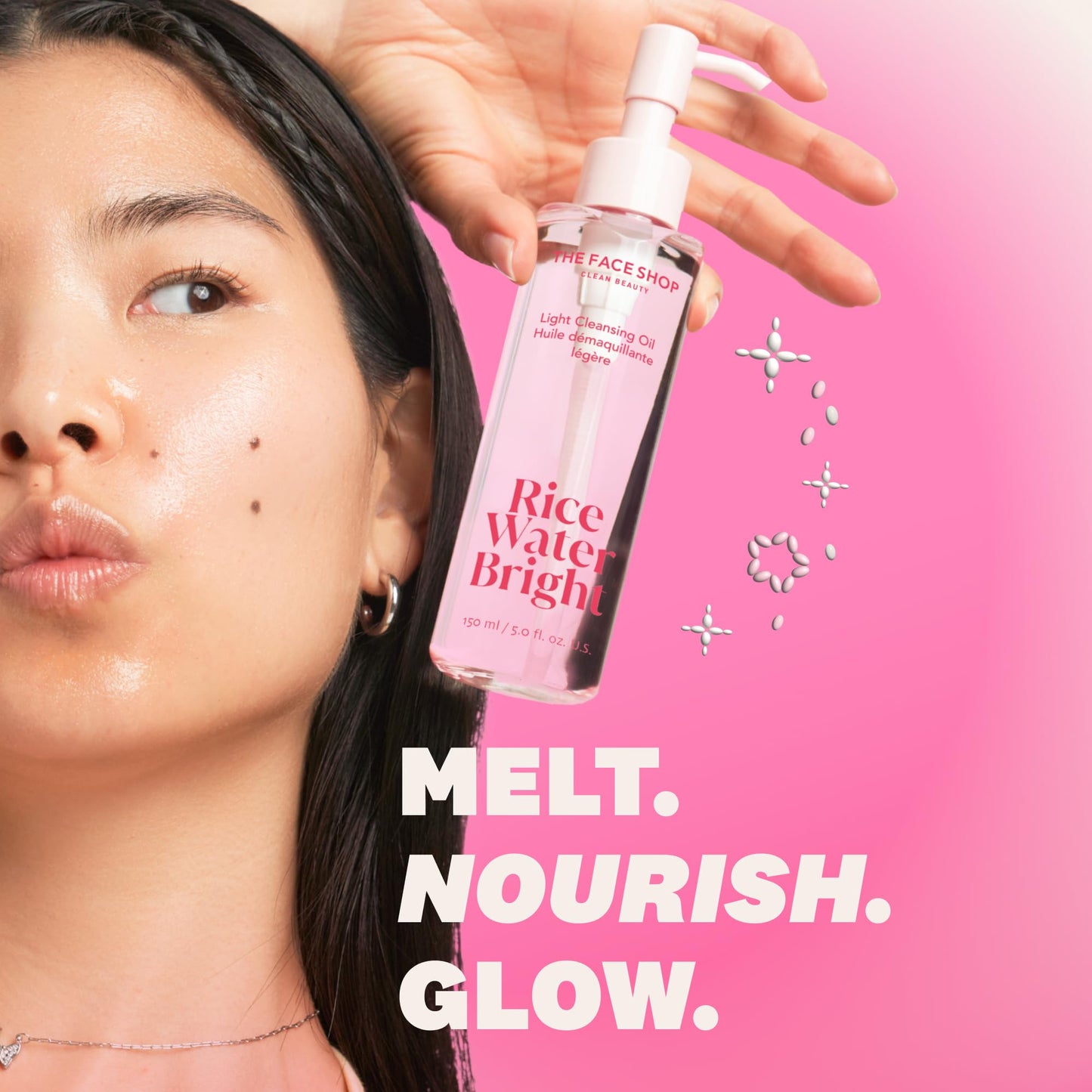 The Face Shop - Rice Water Bright - Cleansing Light Oil - Facial Care