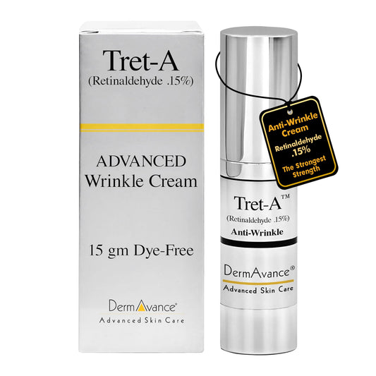 Tret-A (Retinaldehyde 0.15% Lotion The Strongest Advanced Anti-Aging and Brightening Facial Treatment 15ml
