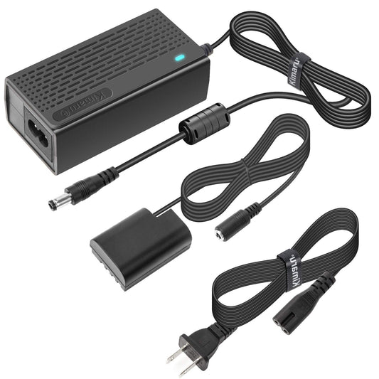 Kimaru DMW-DCC12 DC Coupler DMW-AC10 Adaptador de alimentación de CA DMW-BLF19 Kit de batería simulada para cámaras DMC-GH3 GH4 GH3K GH4K GH3A GH3H GH4H DC-GH5 GH5S GH5M G9 G9L.