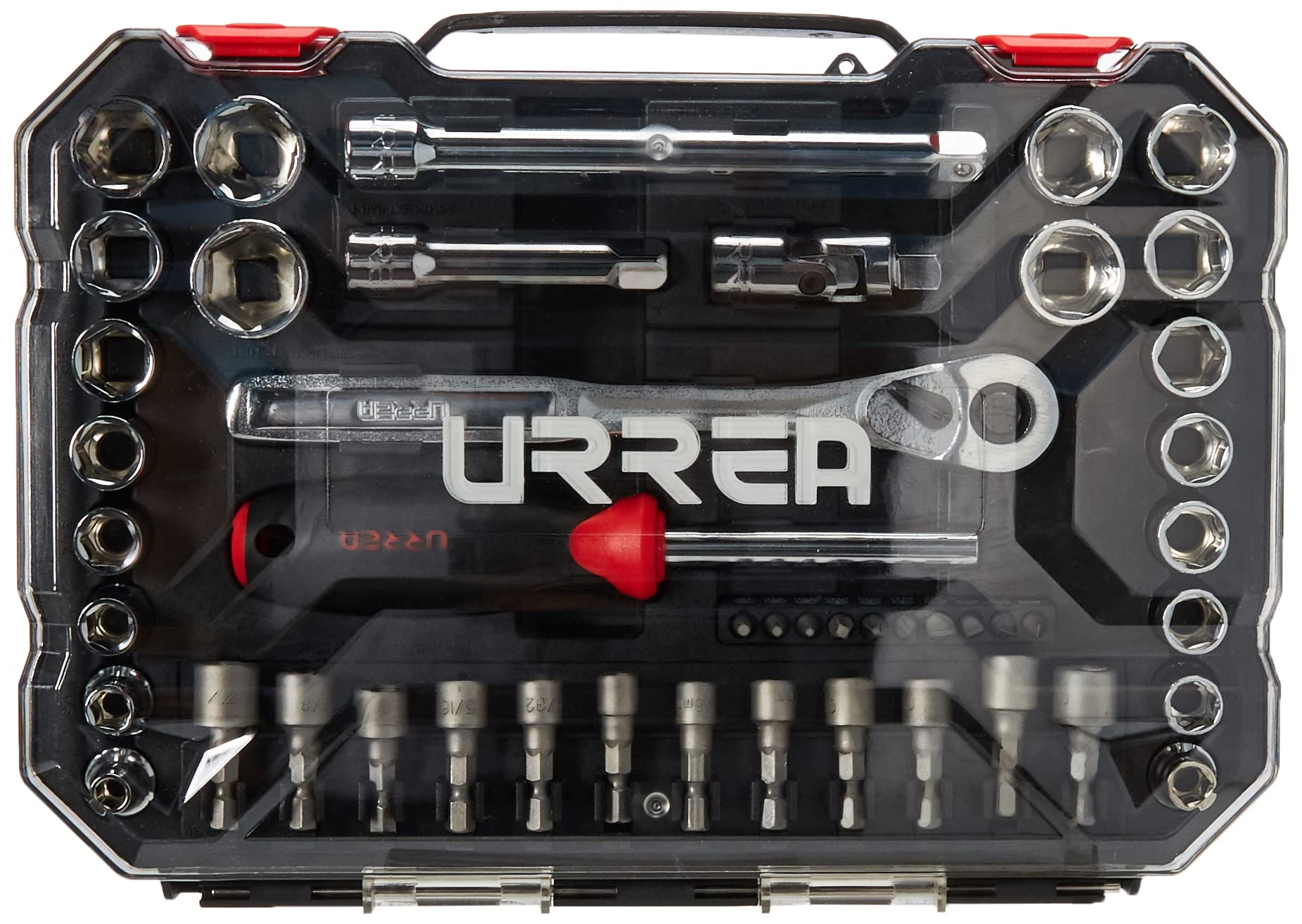 Juego de Dados Urrea 5201CD Negro Combinados 47 Piezas