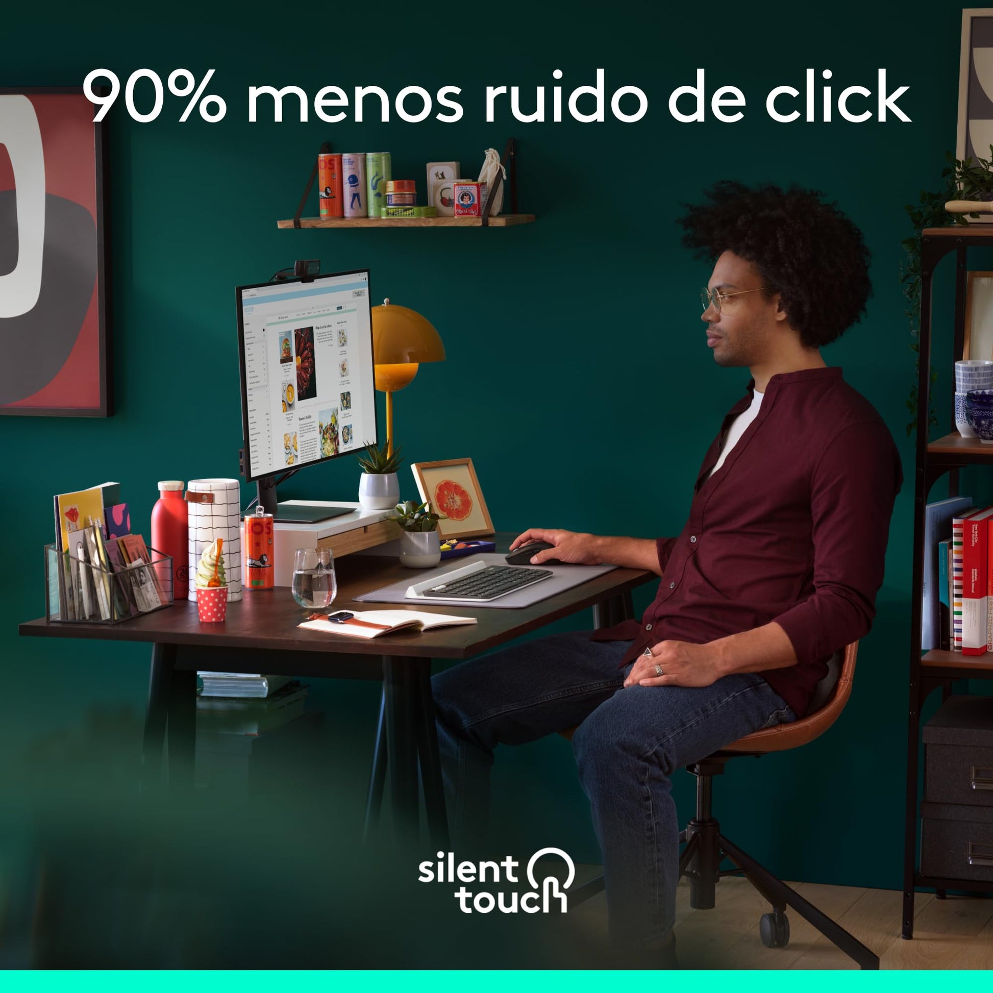 Logitech Signature M650 Mouse inalámbrico - para Manos pequeñas y Medianas, 2 años de batería, Clicks silenciosos, Botones Personalizables, Bluetooth, PC/Mac/multidispositivo/Chromebook - Grafito