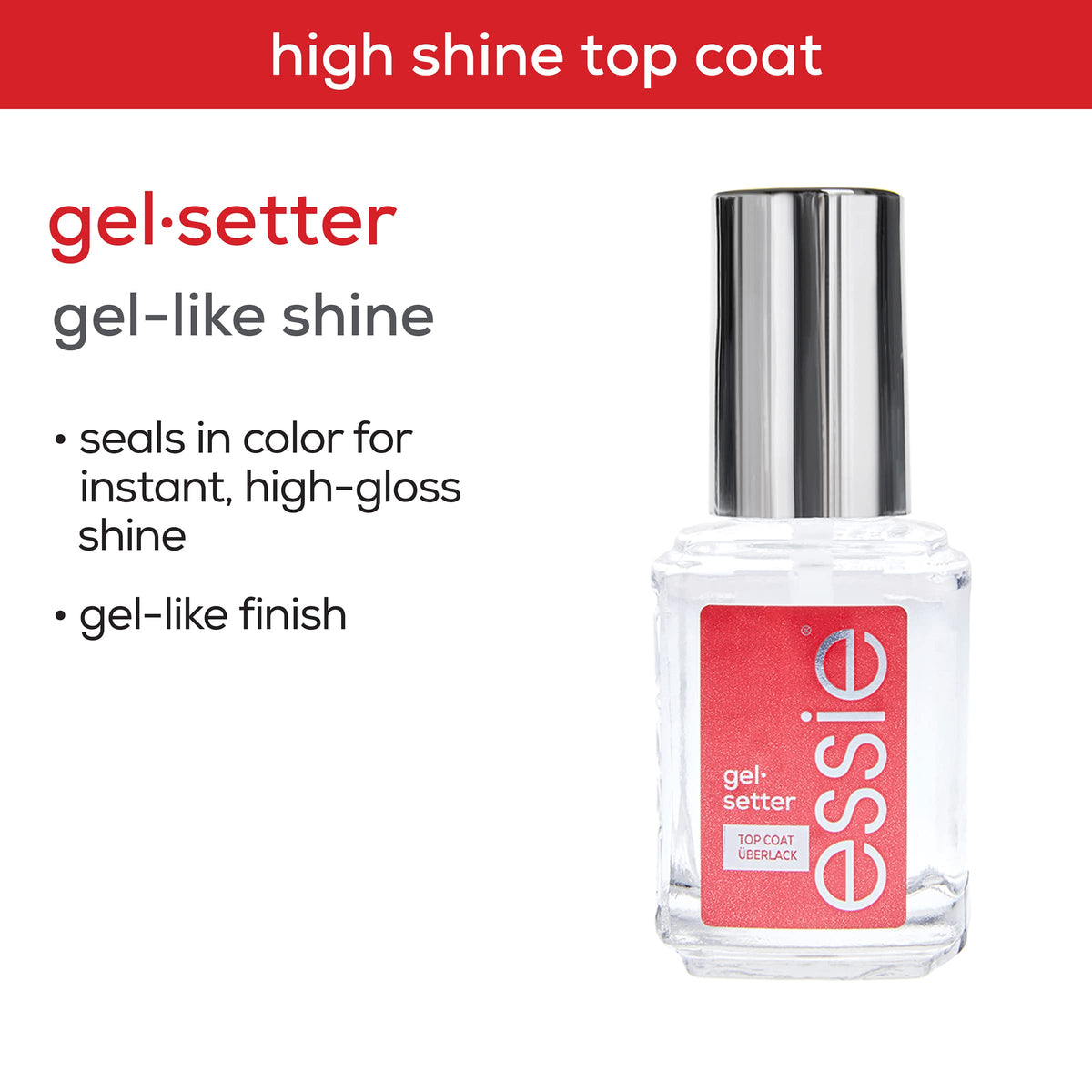 essie gel-setter top coat, 0.46 fl. oz.