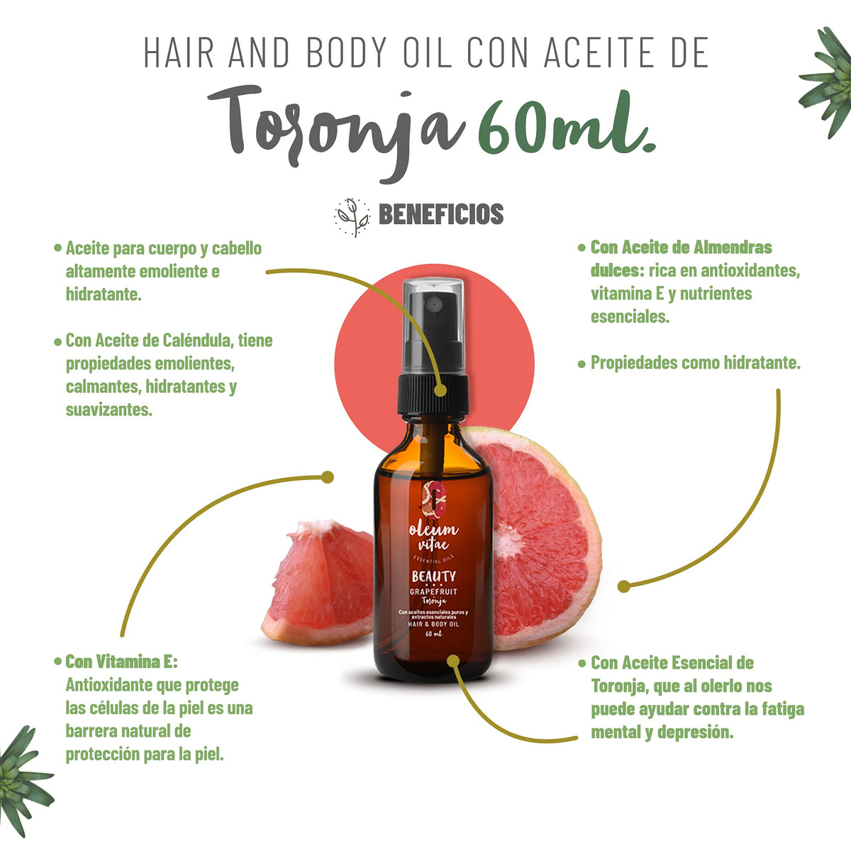 Kit Cuidado de la Piel Oleum Vitae Toronja Hidratación Profunda