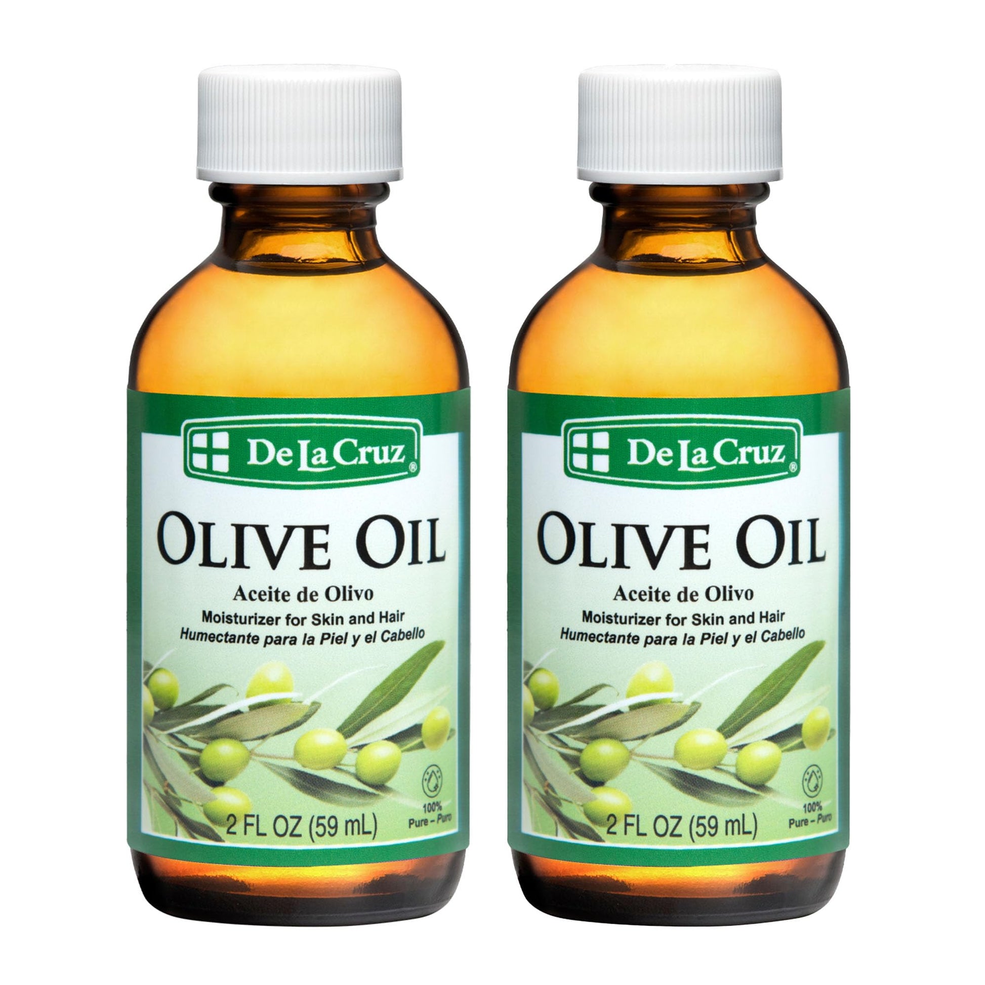 Pack de 2 unidades de Aceite de Oliva DLC Fantástico para el Cuidado de la Piel - Exfoliante Natural y Antioxidante - ¡Salud para tu piel garantizada!