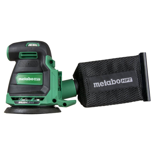 Lijadora Orbital Aleatoria Metabo HPT 18 V 5 Pulgadas con Rendimiento Óptimo y Colección de Polvo