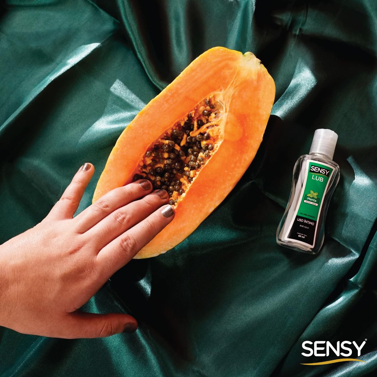 Gel Lubricante Íntimo Sensylub Menta Pack de 3 Base Agua 60ml