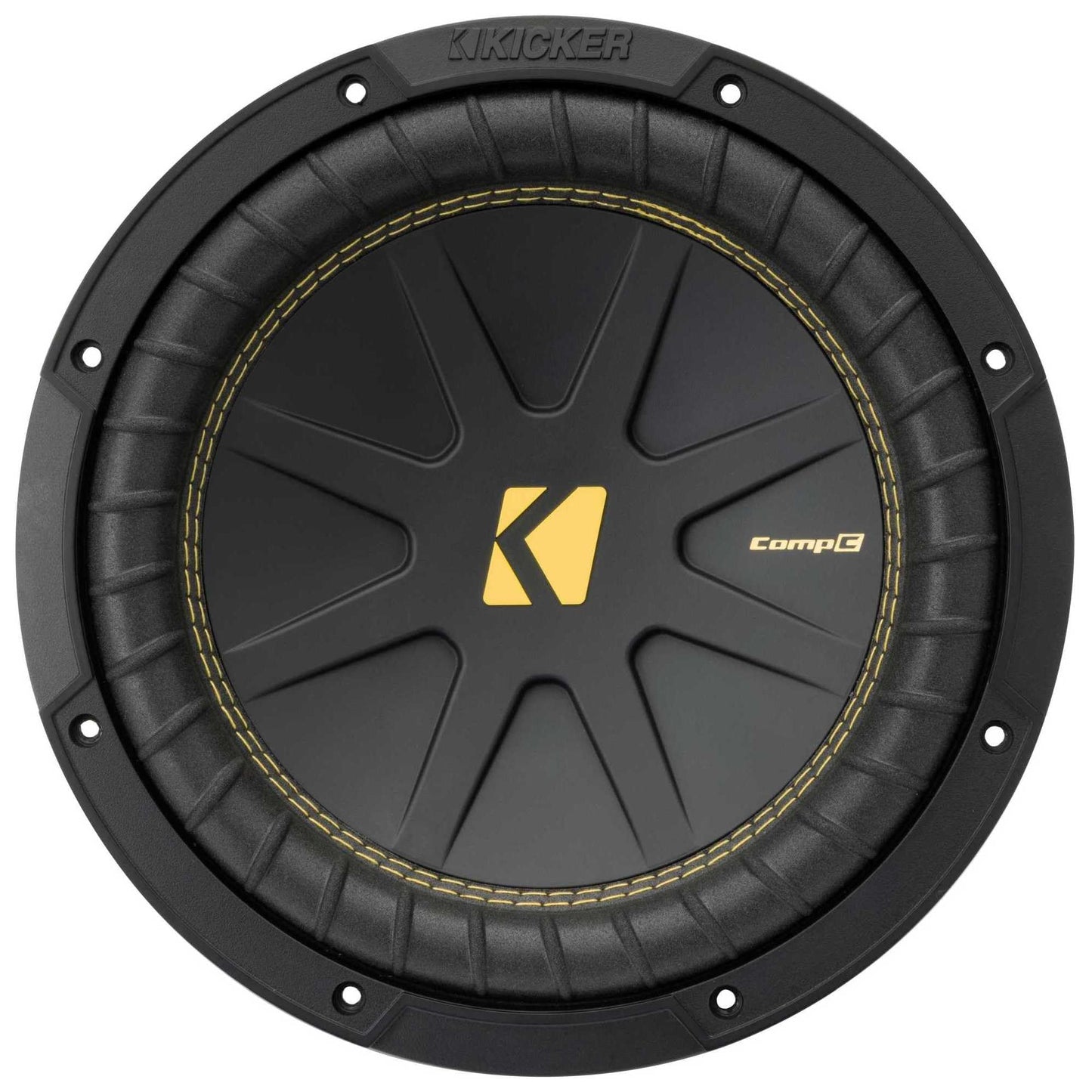 Kicker 50CWCD104 CompC Subwoofer de 10 pulgadas, doble 4 ohmios