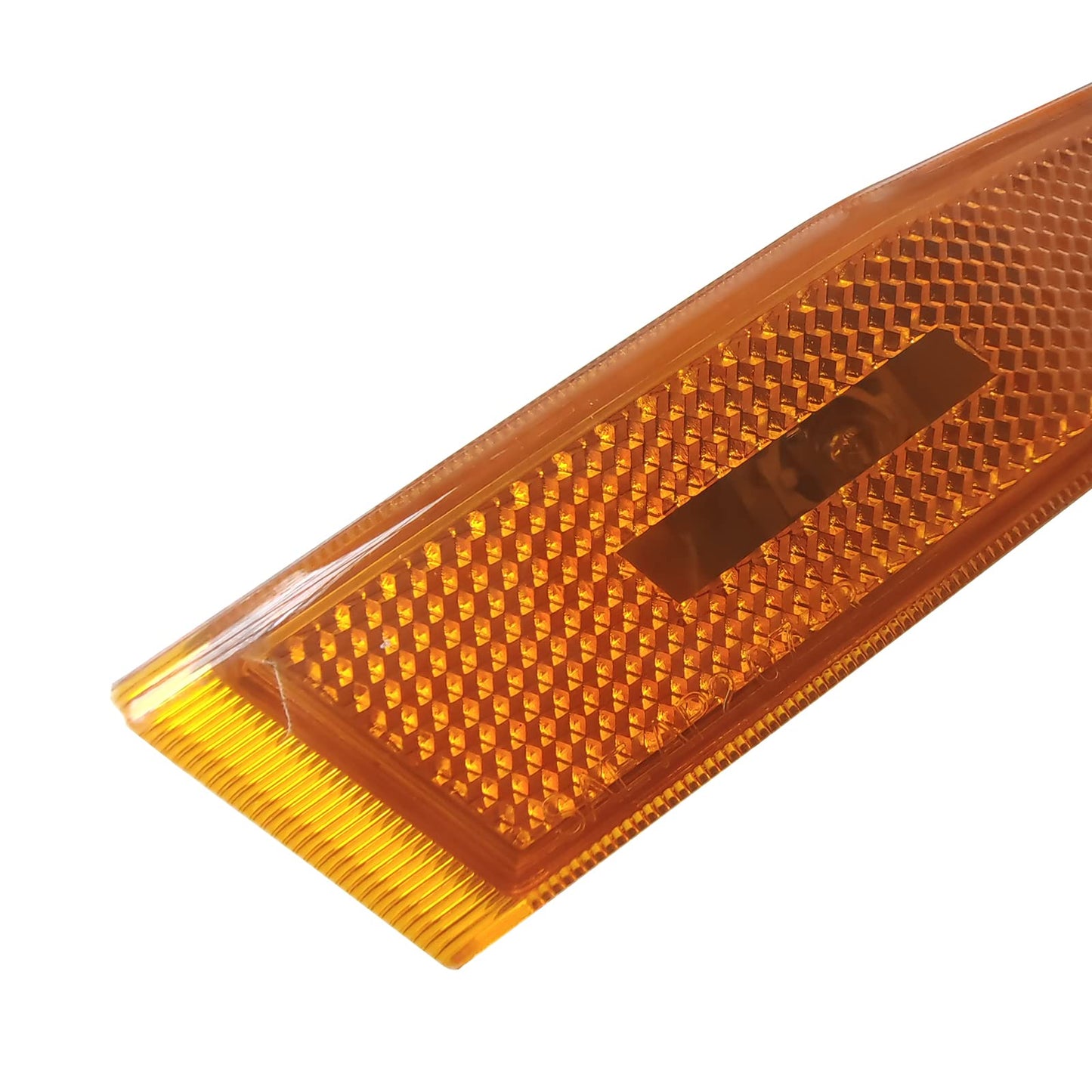 KYYET - Compatible con Lincoln MKX 2007-2010, reflector de luz lateral de parachoques delantero, lente ámbar reemplaza 7A1Z-15A201-A 7A1Z-15A201-B