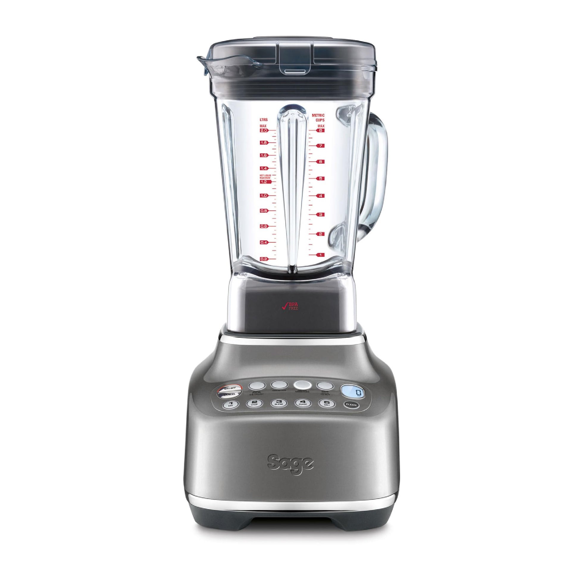 Breville BBL820SHY la Batidora Q Encimera, Nogal Ahumado