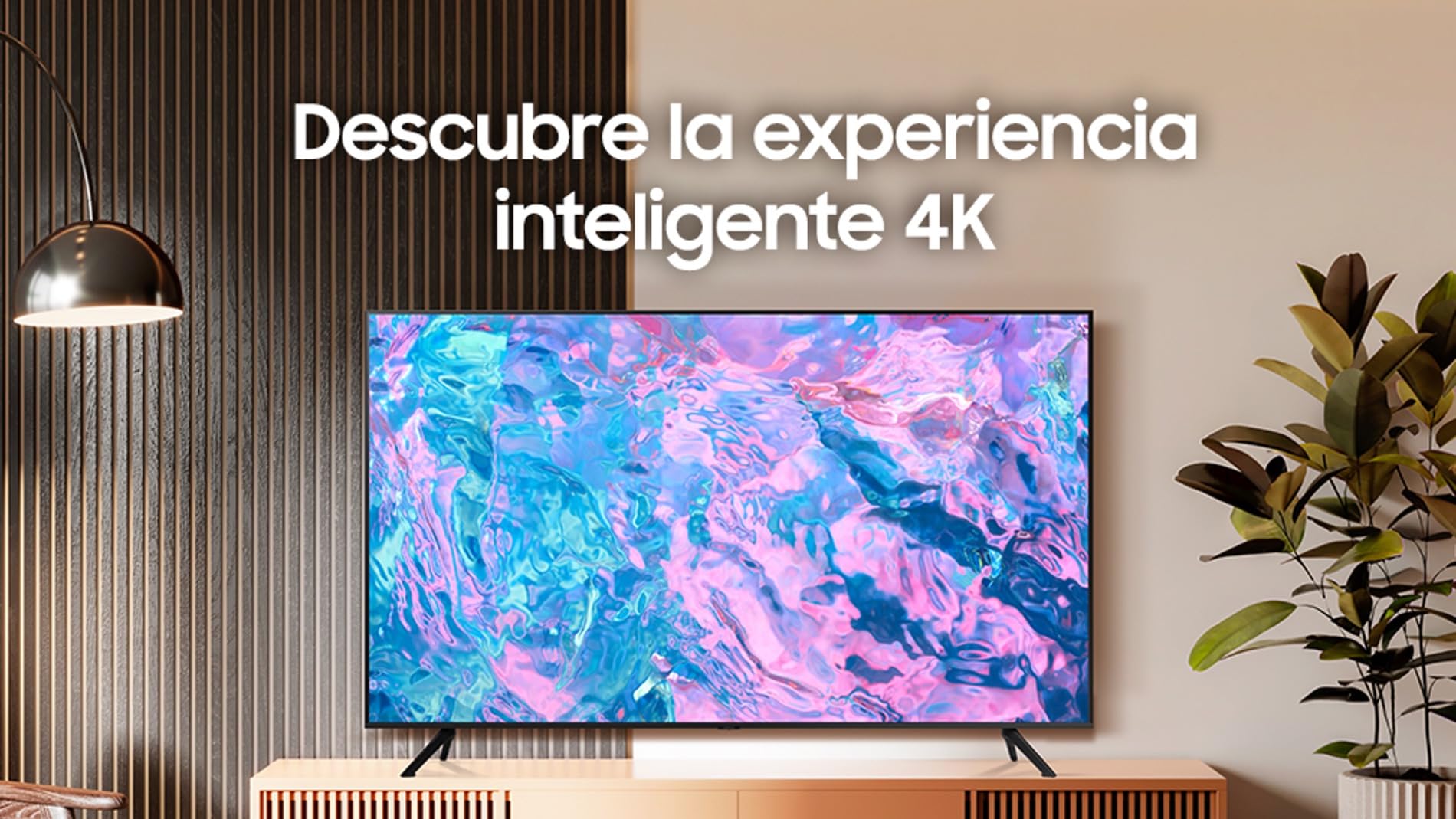Televisión Samsung 55 Pulgadas Crystal Display 4K LED Ultra HD HDR Smart Tizen TV Reacondicionado