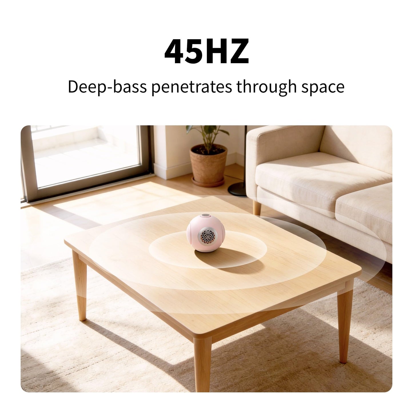 UB+ dBMiNi - Altavoz Bluetooth portátil con graves duales, sonido estéreo de alta fidelidad, emparejamiento TWS, Bluetooth 5.4, batería de larga duración, para uso en exteriores y viajes (gris grafito