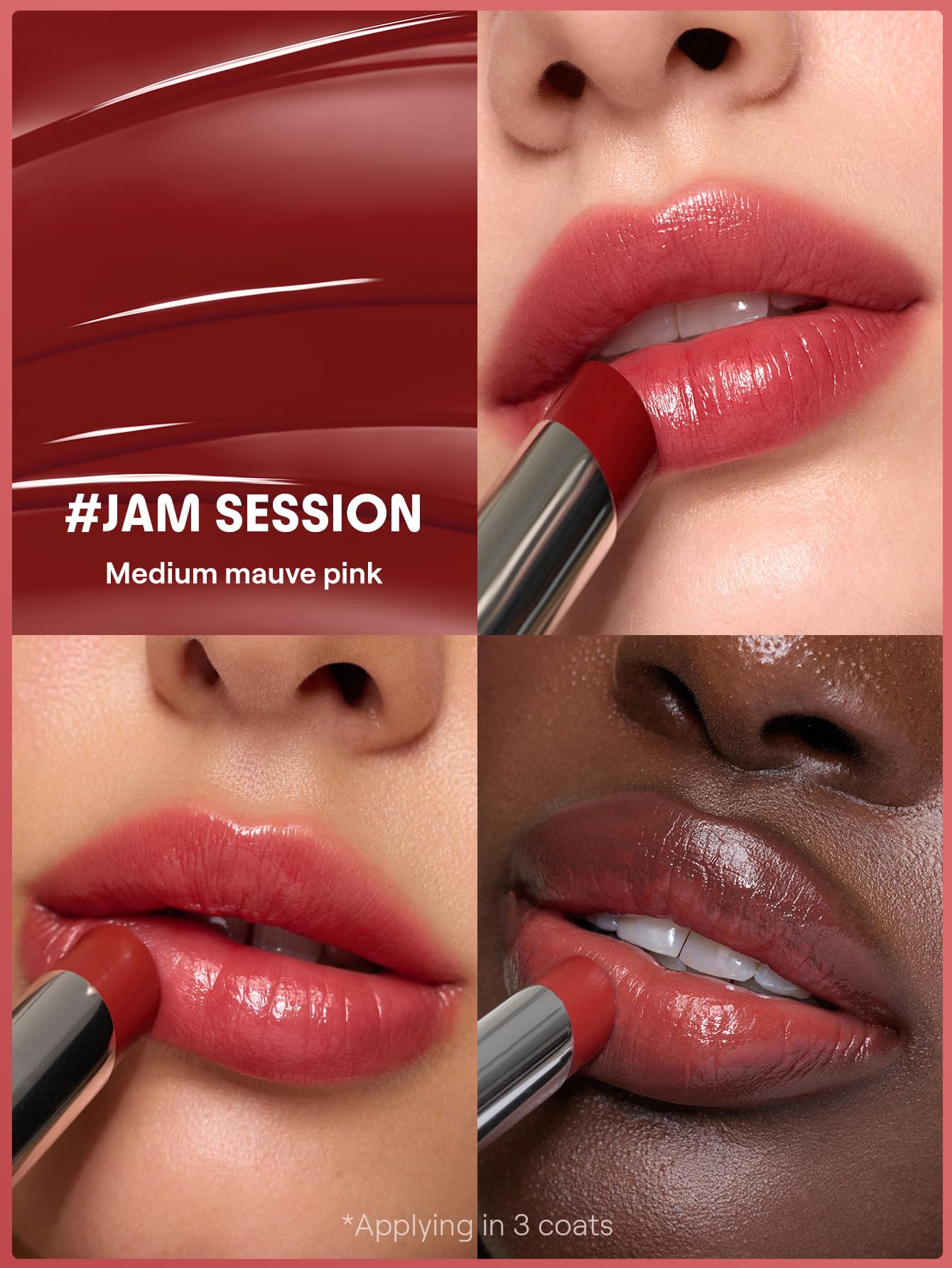 SHEGLAM Bálsamo labial Silk Slip - 305 Jam Session