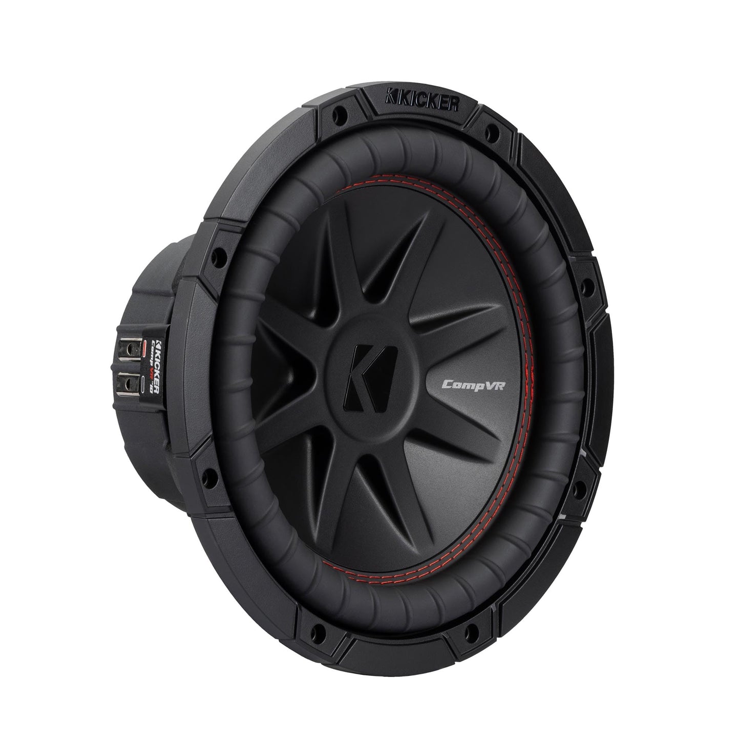 KICKER 52CVR104 - Subwoofer CVR10 CompVR de 25 cm, DVC, 4 ohmios