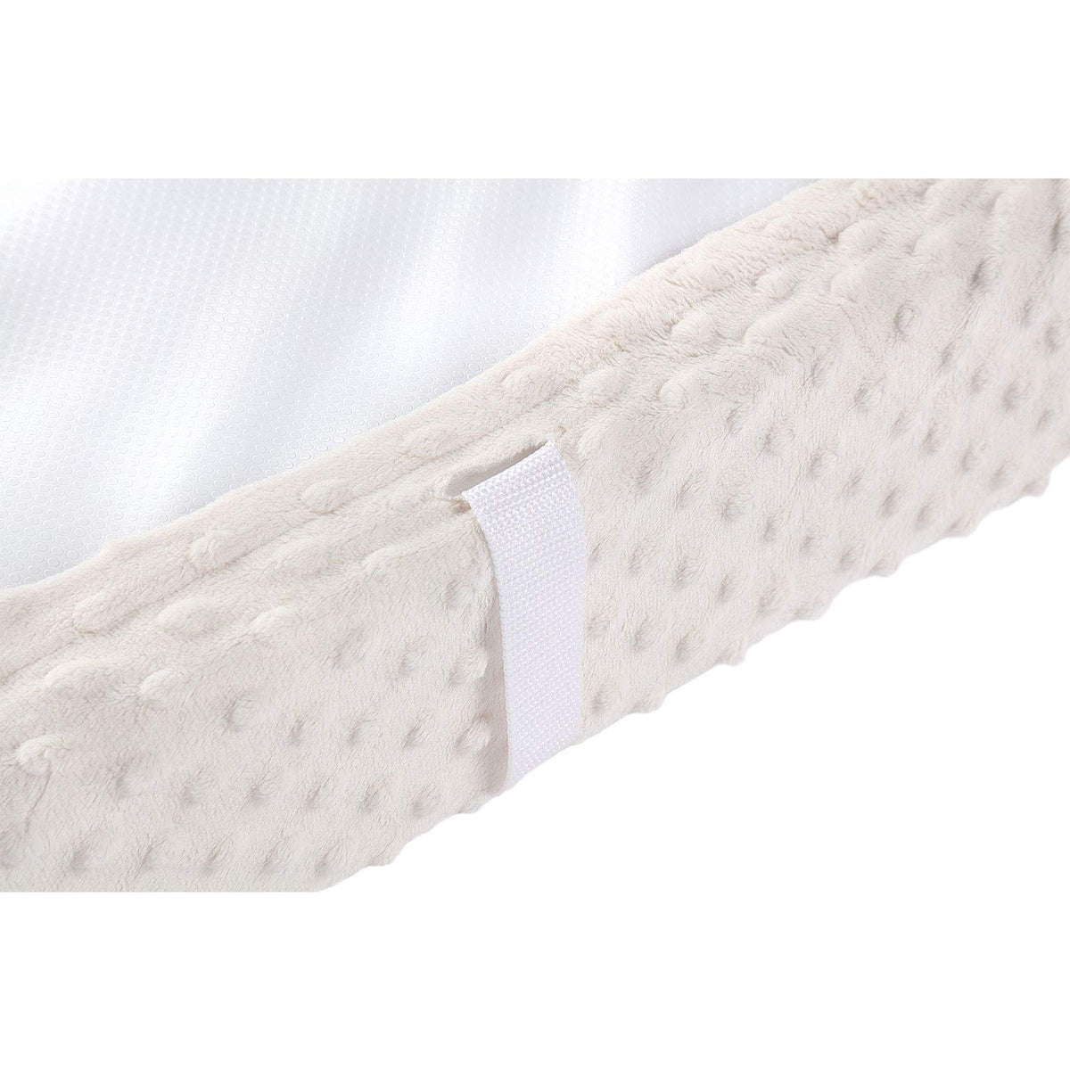 Funda para cambiador de bebé, súper suave de felpa para cambiar pañales para bebés y niños, ultra cómoda, segura para bebés, se adapta a almohadillas para orejas de 86.36 x 40.64 cm (beige)