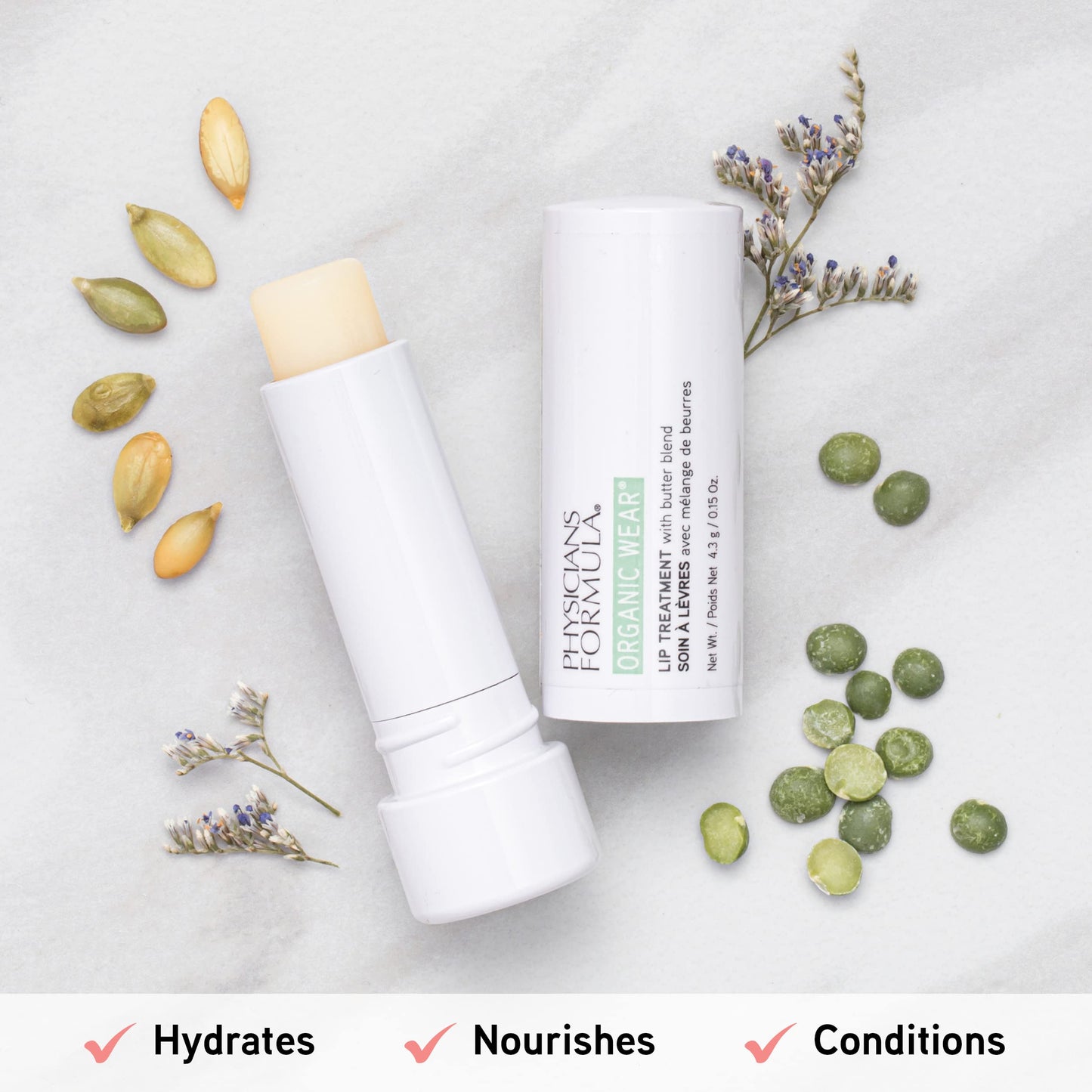 Physicians Formula Tratamiento Orgánico Wearlab, 4.3 gramos