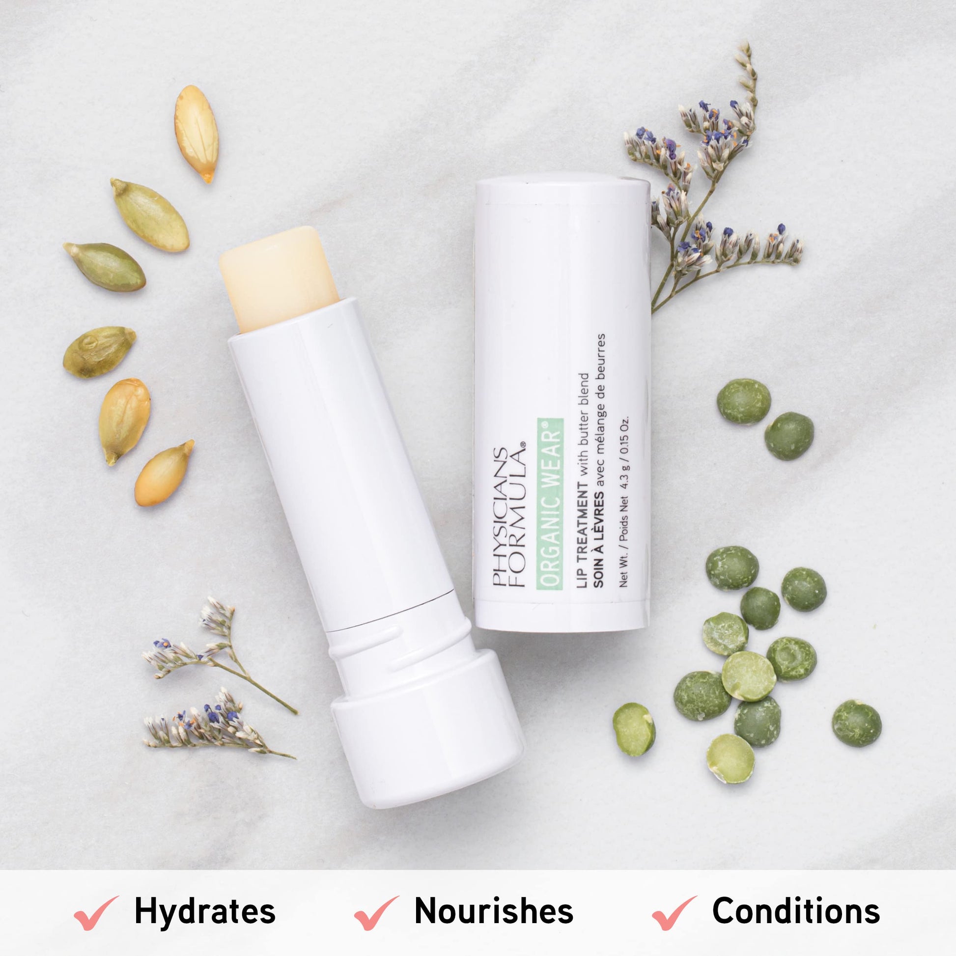 Physicians Formula Tratamiento Orgánico Wearlab, 4.3 gramos