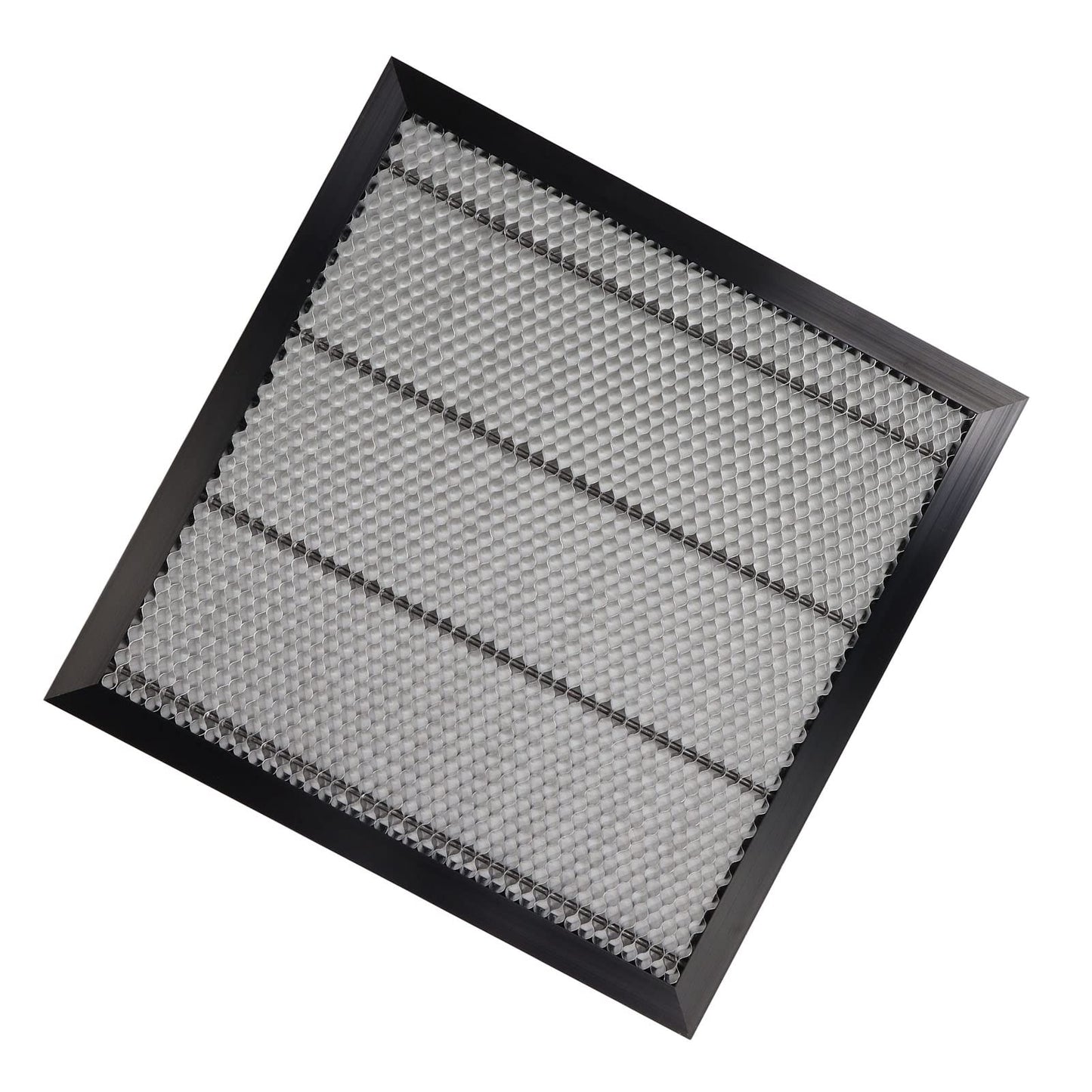 Cama Láser de Aleación de Aluminio, Accesorios de Plataforma de Máquina de Corte por Láser Placa de Nido de Abeja de Aluminio 400 * 400 Mm, Máquina de Grabado Láser, Herramientas