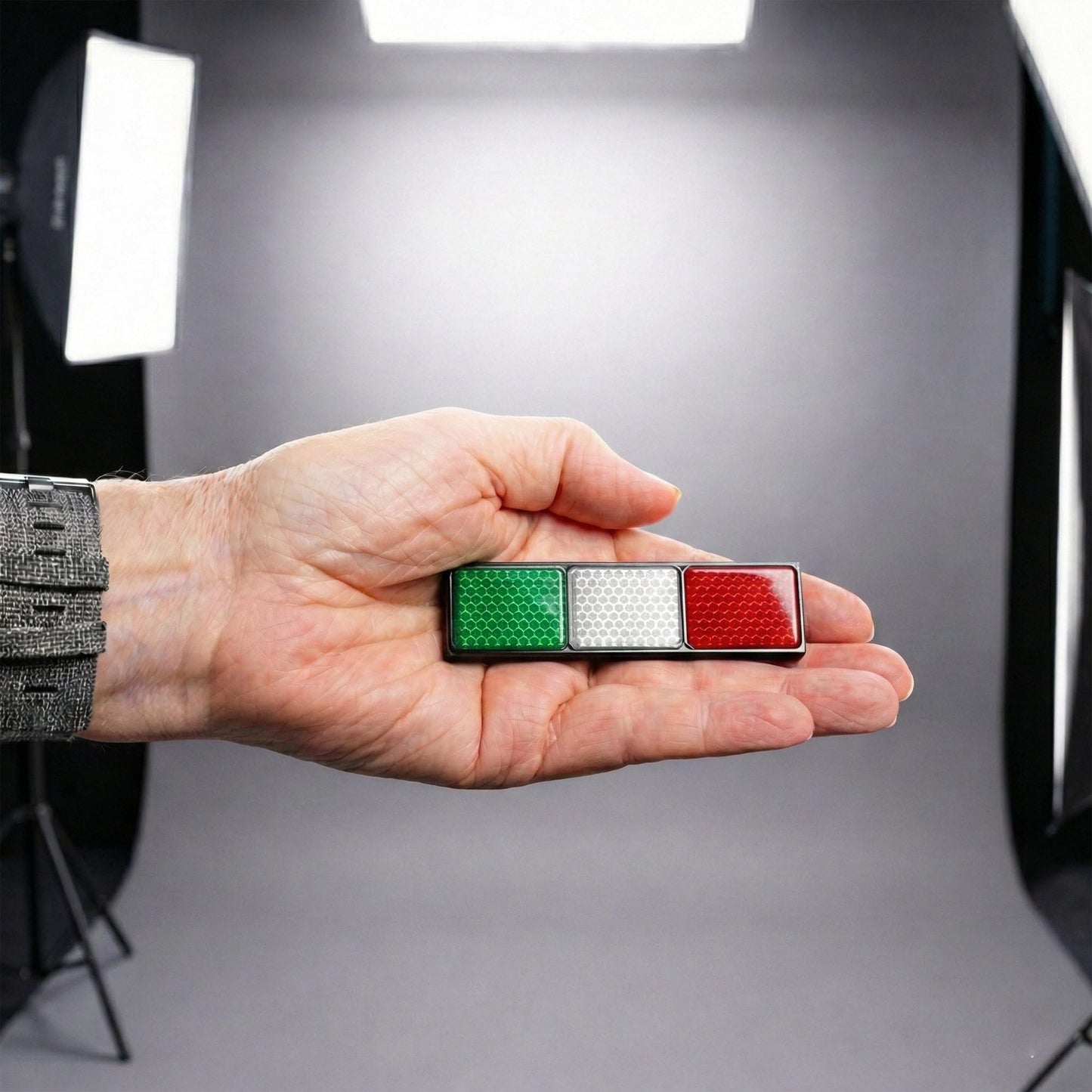 P.S. I Love Italy Italian Flag Reflector