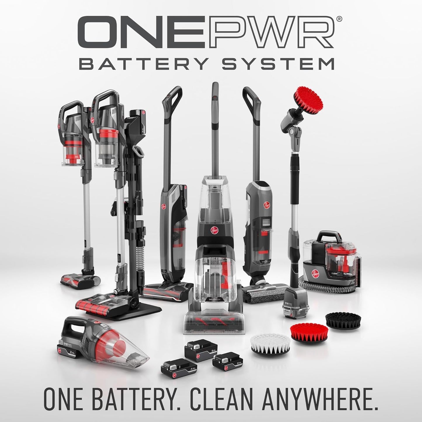 Hoover ONEPWR Streamline - Máquina limpiadora de Suelos Duros inalámbrica, máquina portátil de Limpieza de Pisos, Sistema de autolimpieza, Modo de Lavado y seco, Ideal para Madera Dura, Vinilo de