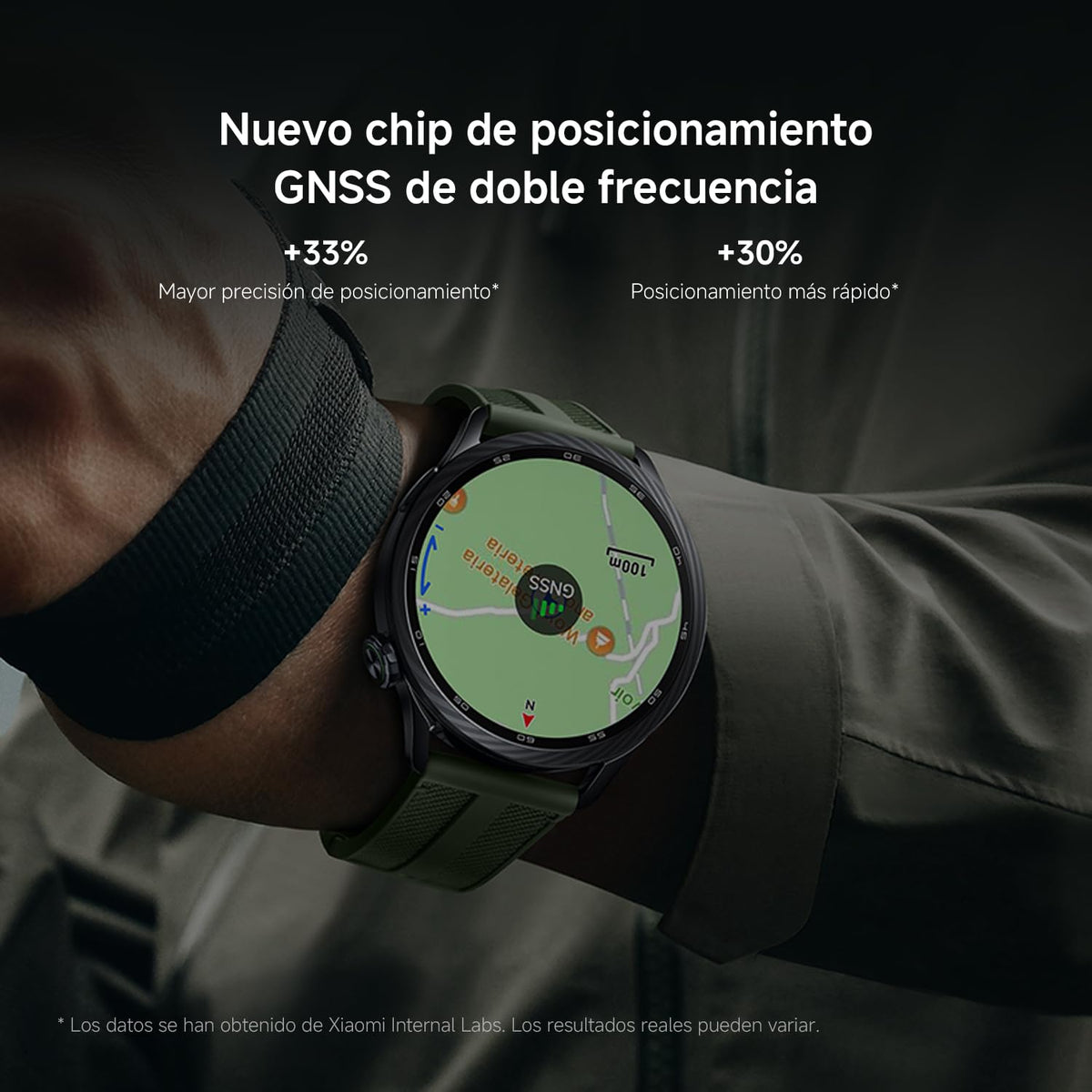 Reloj Xiaomi S5 46mm Plata con GPS y NFC