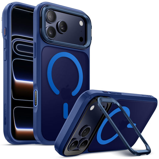 SUPCASE Funda Magnética para iPhone 17 Pro MAX Case Compatible con MagSafe [Unicorn Beetle mag] Resistente Carcasa Delgada Translúcida Mate para iPhone 17 Pro MAX - Azul