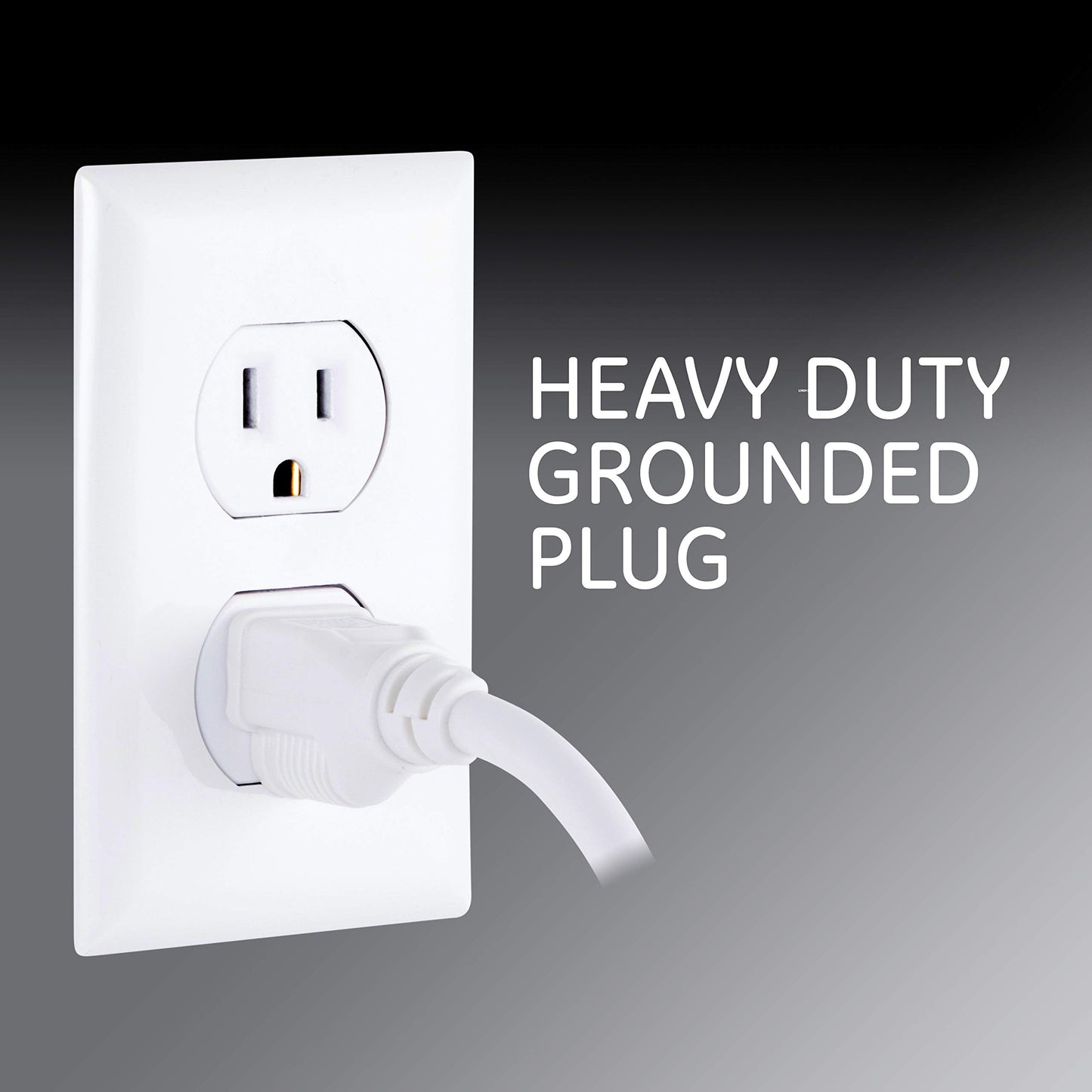 GE 14090 Surge Protector, 4 Outlet 2 USB Ports