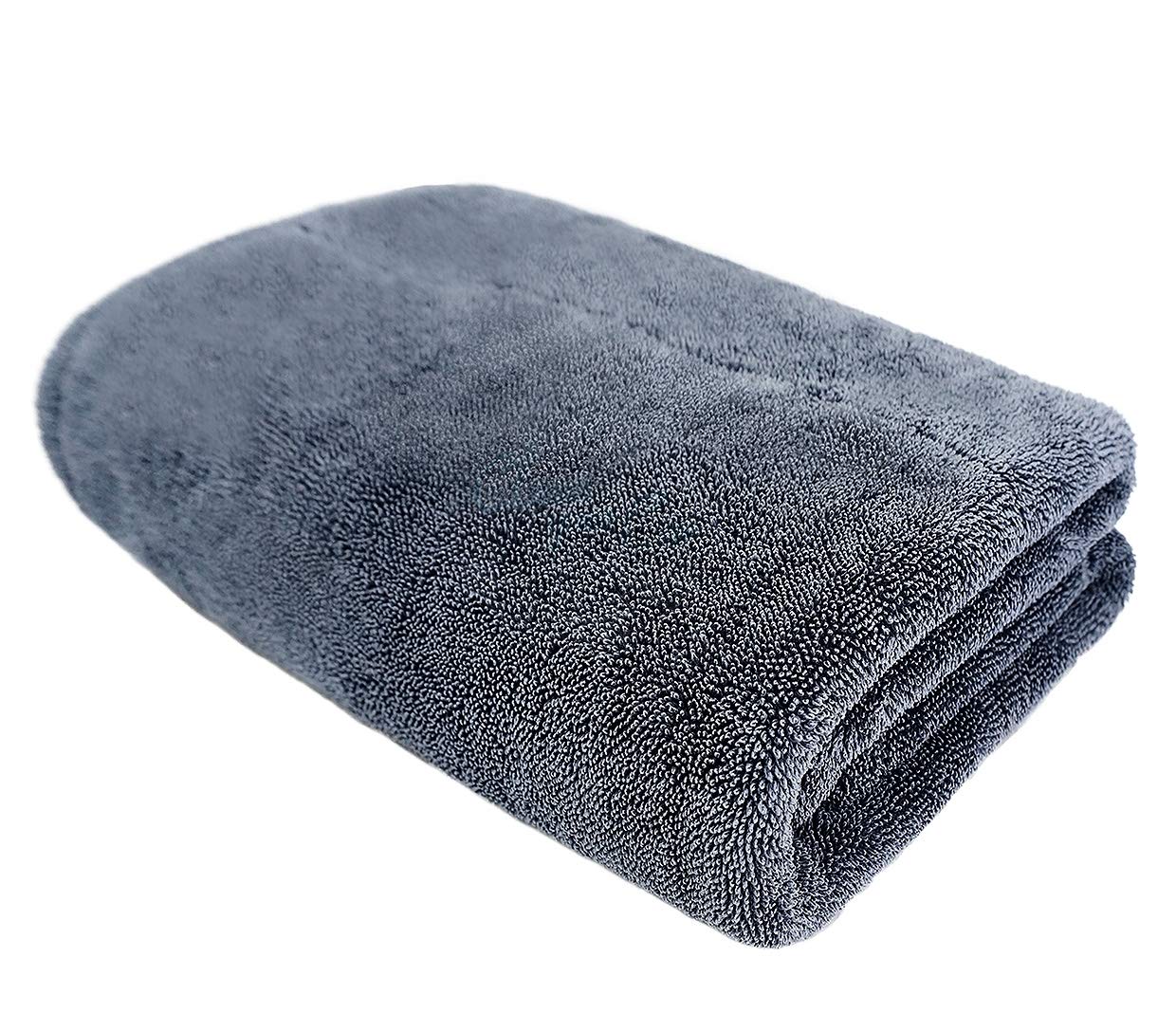 Toalla de Secado de Microfibra, Absorción Superior, Gris, para Coches, Camiones y SUV