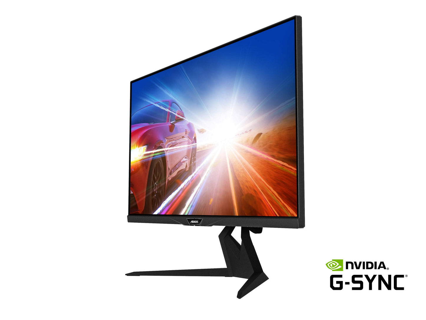 AORUS FI32Q 32" 165Hz 1440p HBR3, NVIDIA G-SYNC Compatible, Exclusive Built-in ANC, KVM, 2560x1440 Display, 1ms Response Time, HDR, 94% DCI-P3, 1x DisplayPort 1.4, 2x HDMI 2.0, 2x USB 3.0, 1x USB C