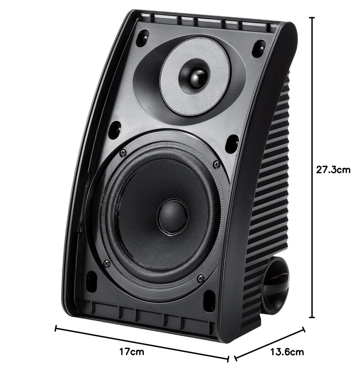 Bocinas Yamaha Negras In-wall/On-wall/In-ceiling 2.0
