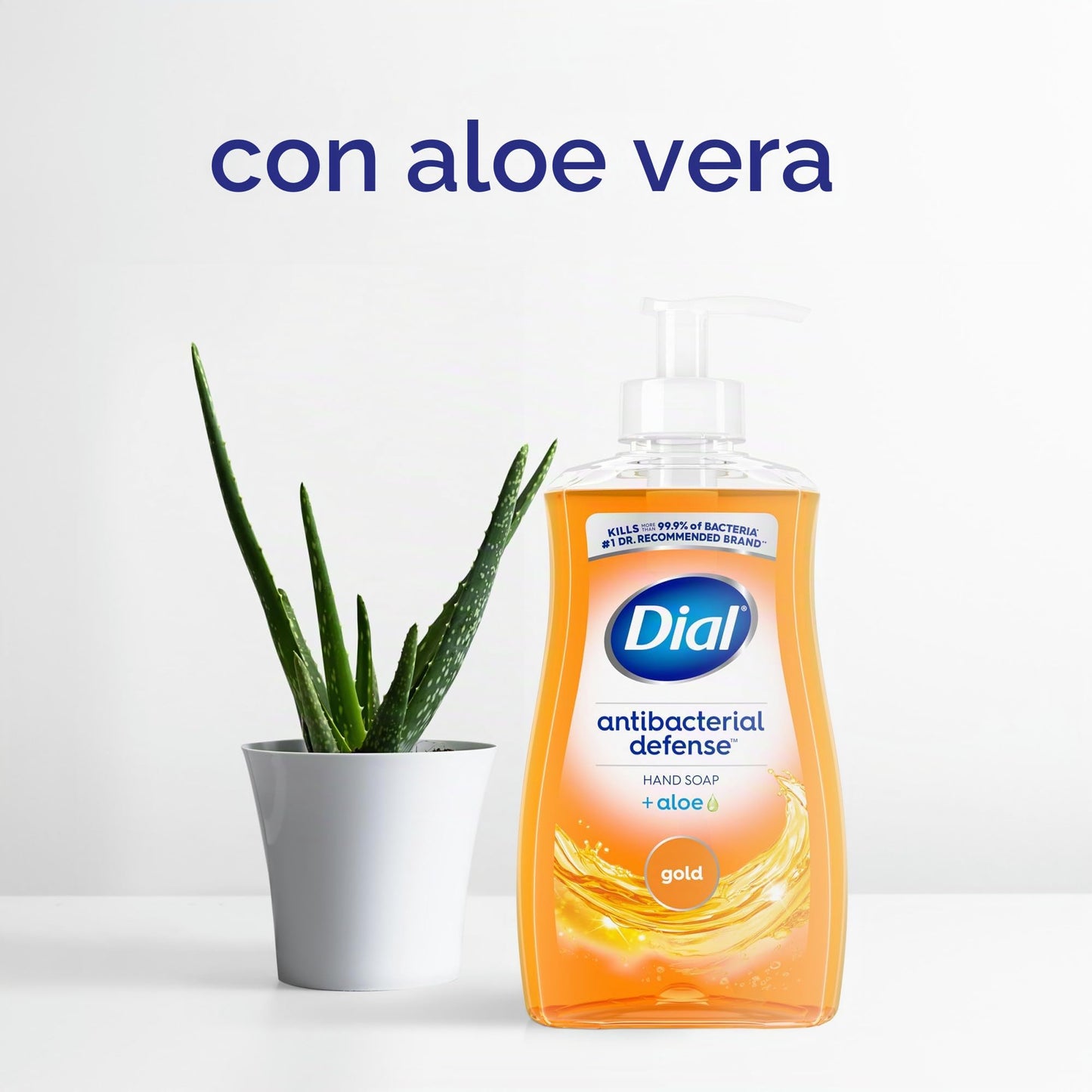 Dial Antibacterial Liquid Hand Soap Refill, Gold, 52 Fluid Ounces (Pack of 3)