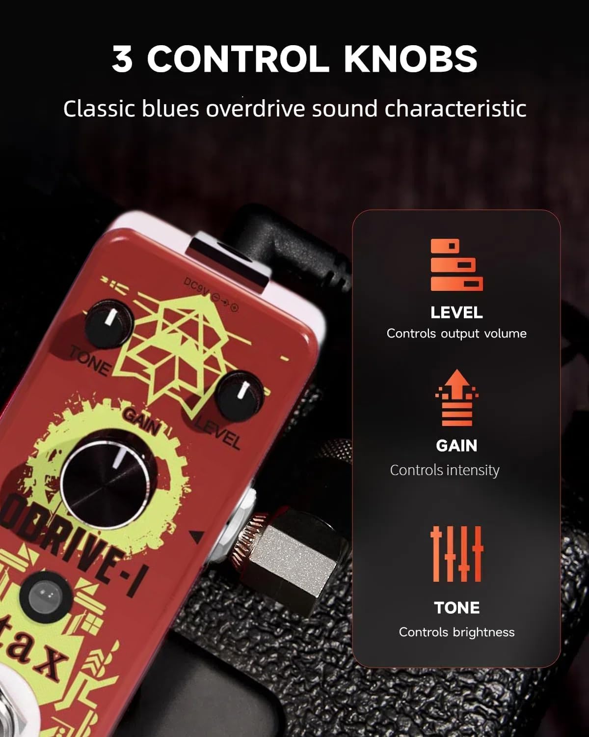 Pedales de Guitarra Stax Blues Clásicos de Overdrive