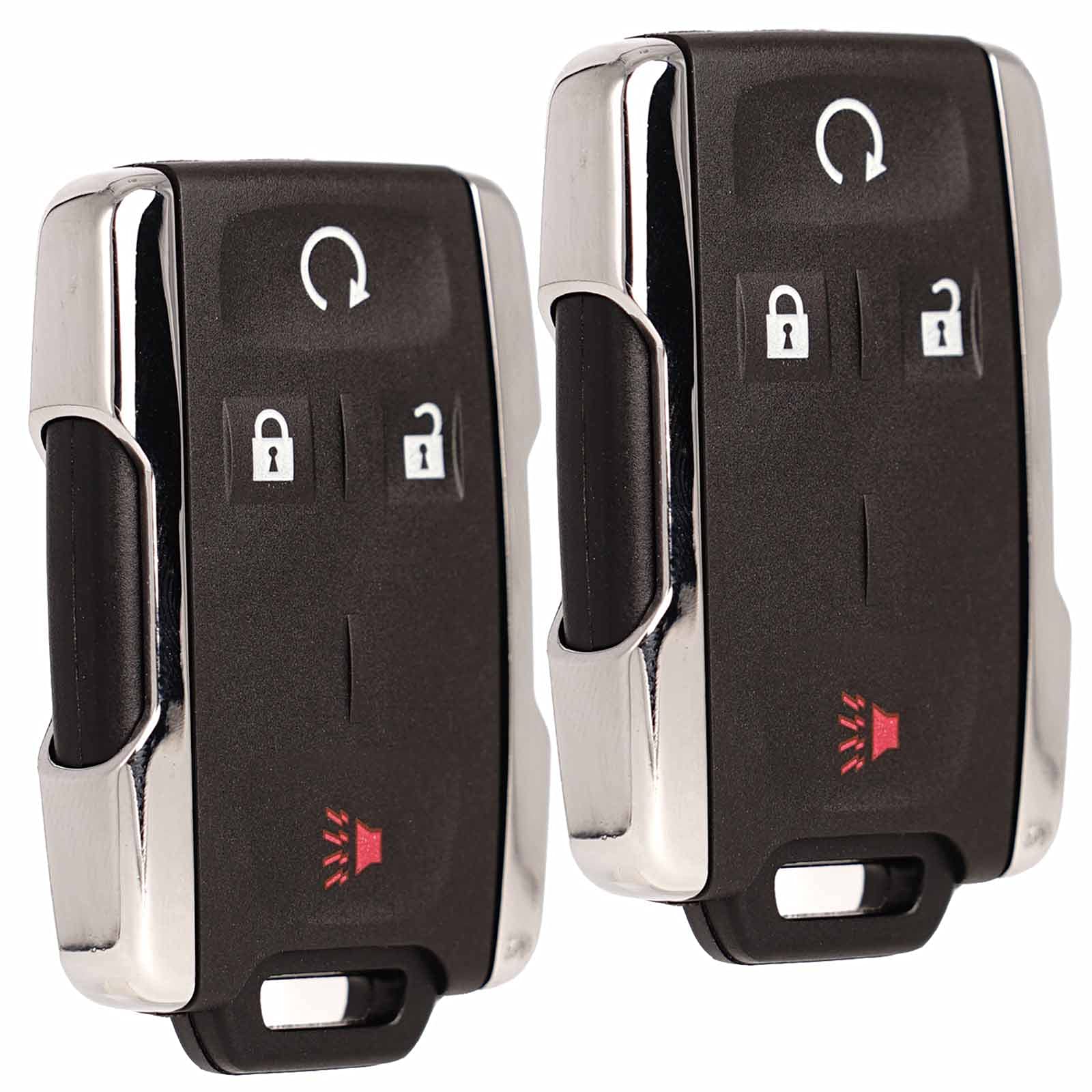 Machanmagic - Llavero de repuesto compatible para Chevy Silverado GMC Sierra 1500 2500 HD 3500 HD 2014-2020 Chevrolet Colorado GMC Canyon 2015-2021 Control remoto de entrada sin llave para coche, 2