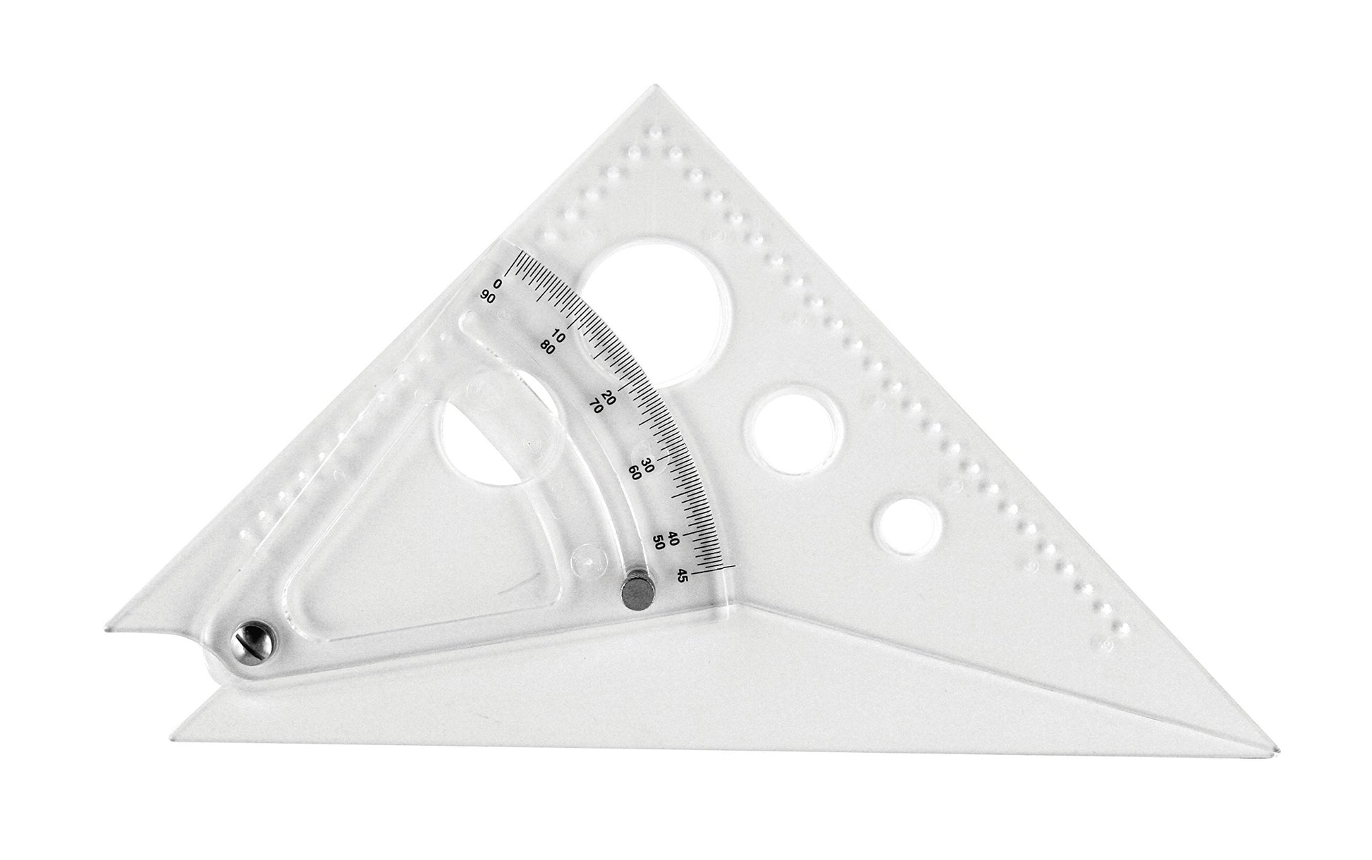 Westcott - Escala triangular ajustable de 8 pulgadas, at-8