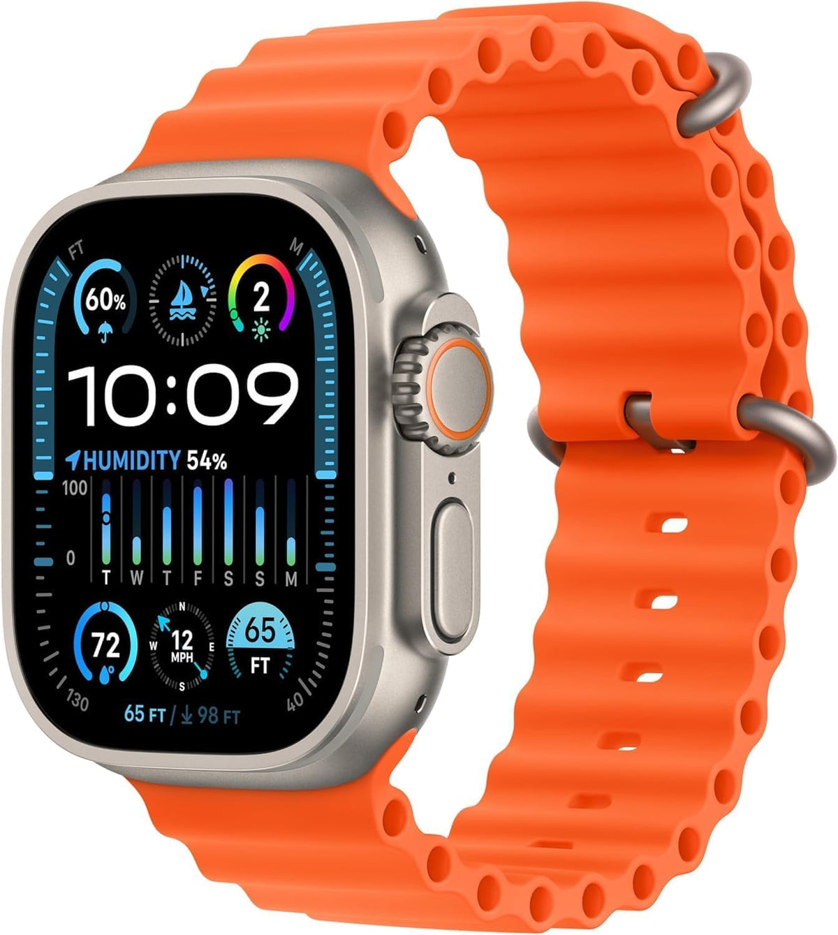 Reloj Inteligente Apple Watch Ultra 2 Titanio Naranja Reacondicionado Premium